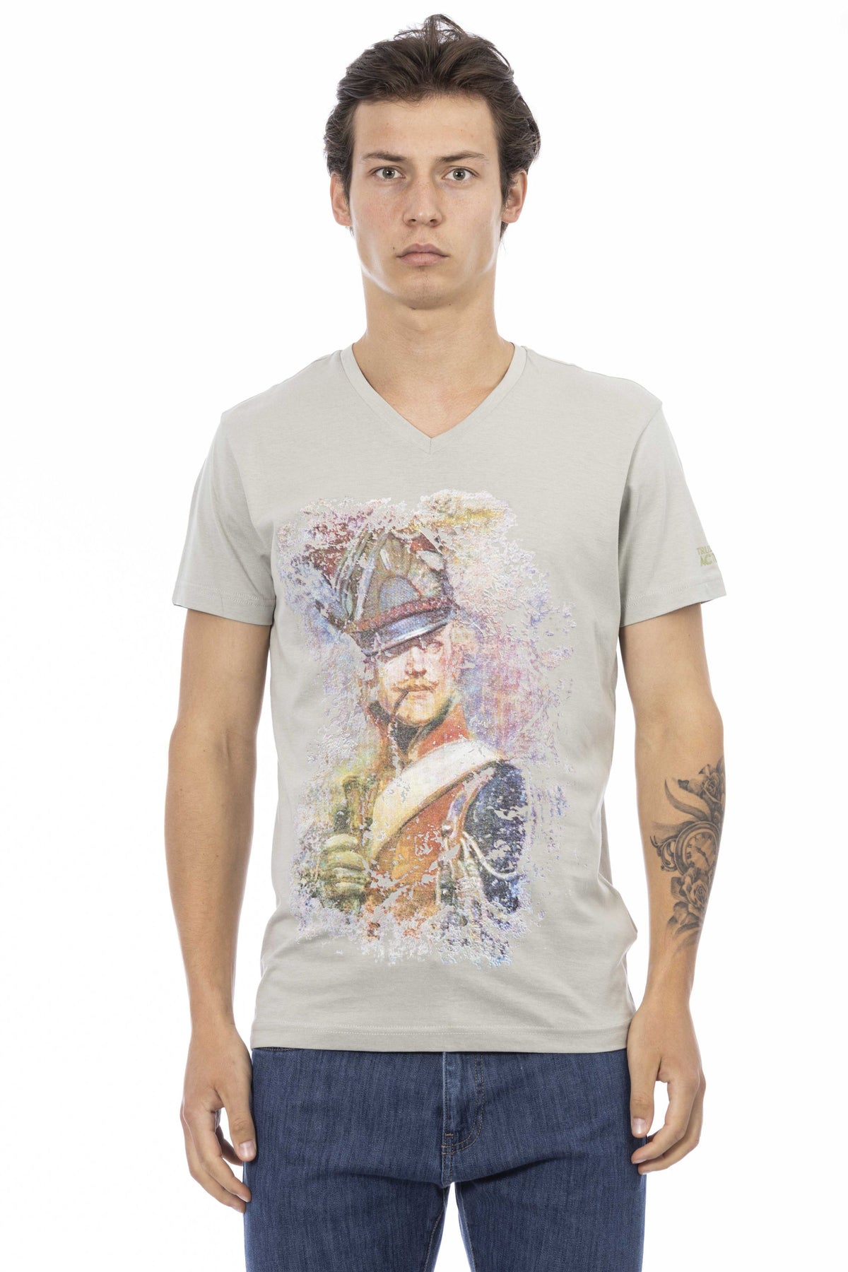 Trussardi Action T-Shirt Grigio