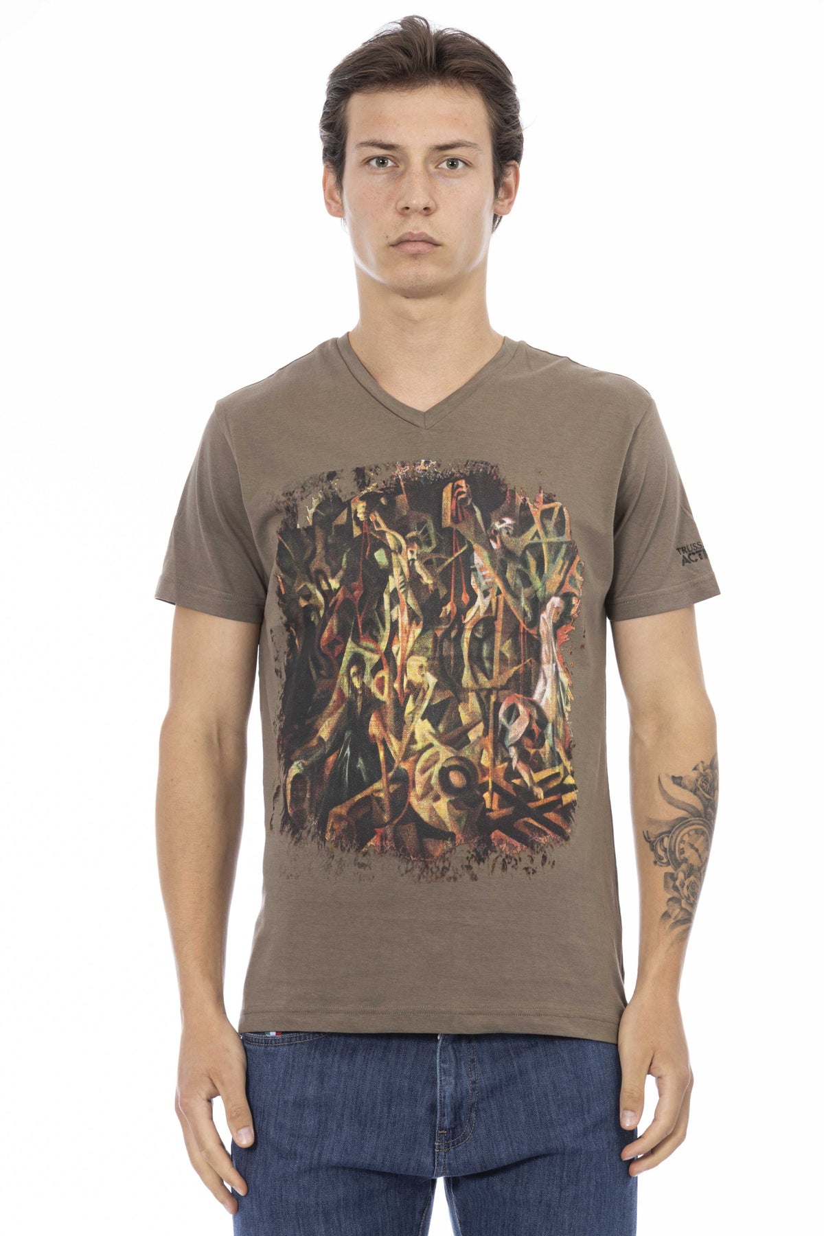 Trussardi Action T-Shirt Marrone