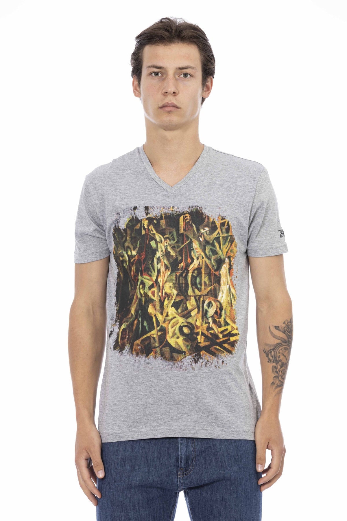 Trussardi Action T-Shirt Grigio