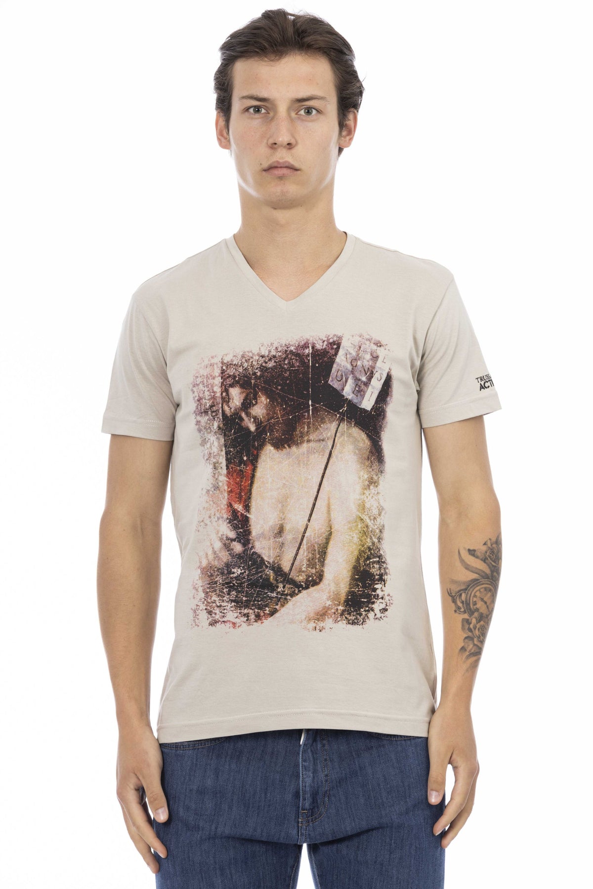 Trussardi Action T-Shirt Beige