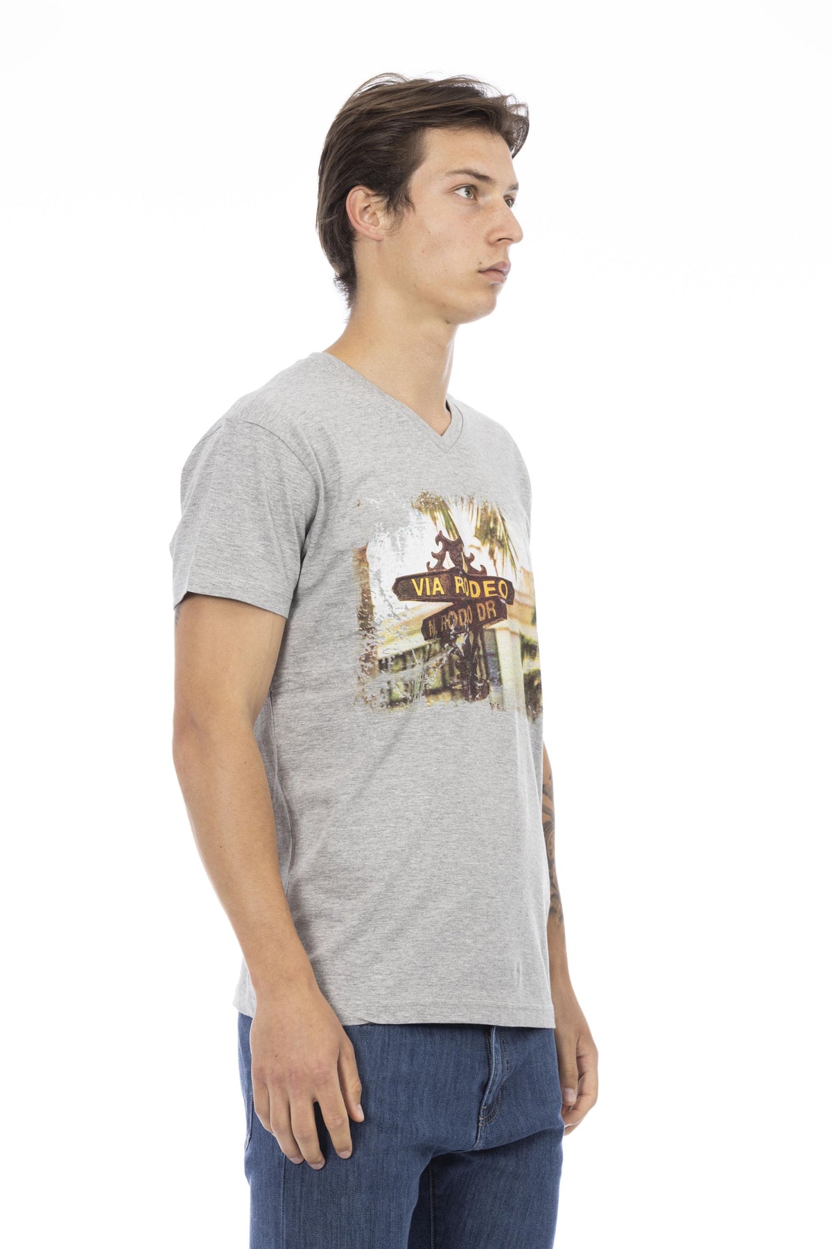 Trussardi Action T-Shirt Grigio