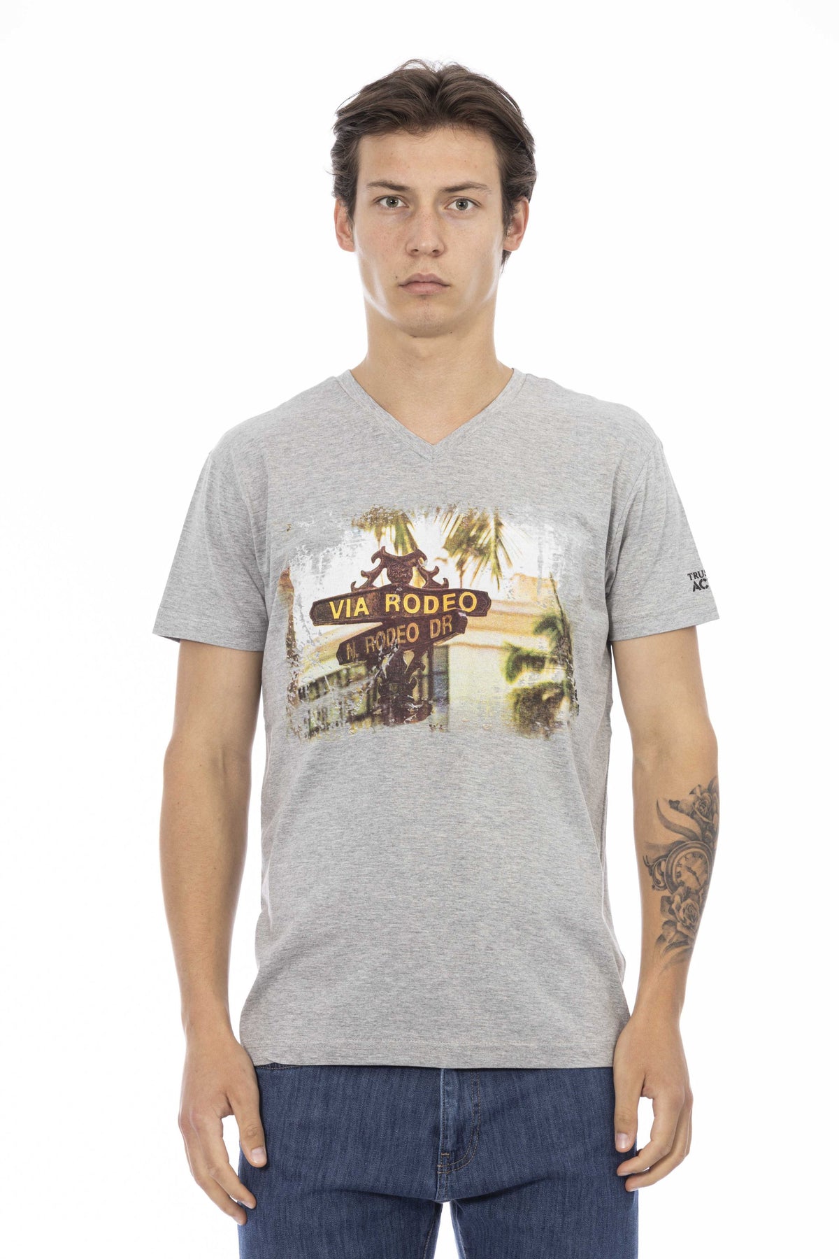 Trussardi Action T-Shirt Grigio