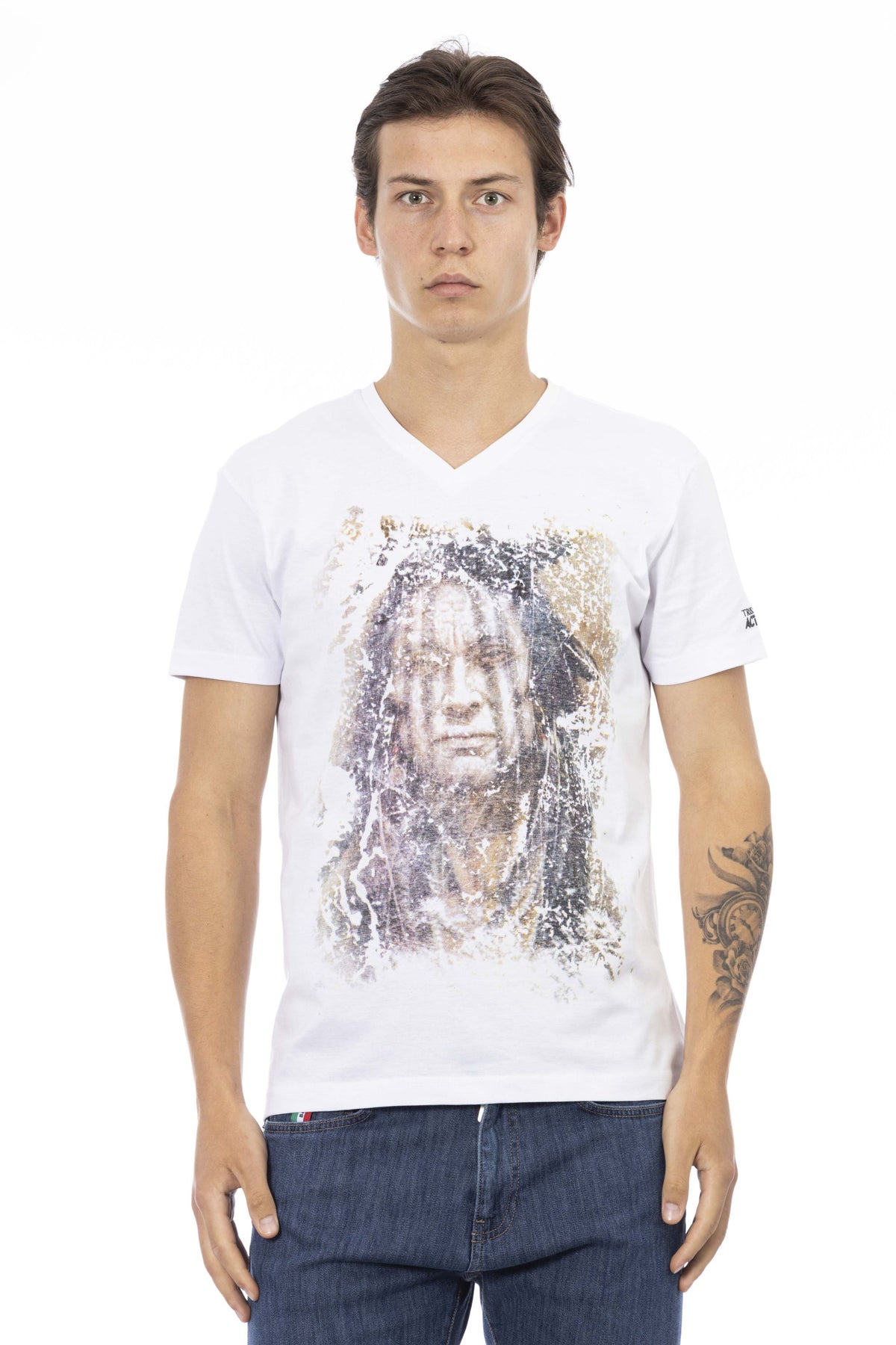 Trussardi Action T-Shirt Bianco