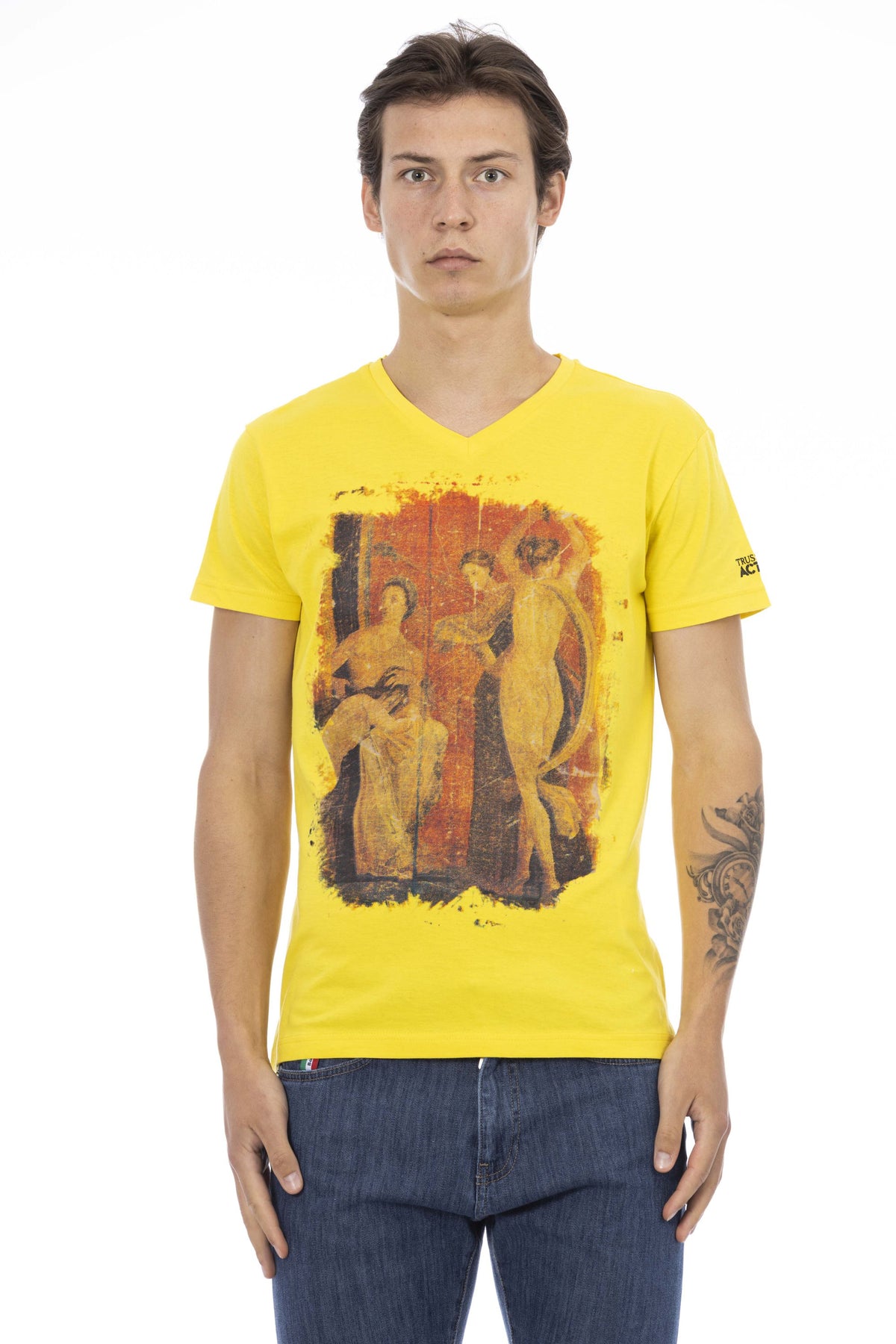 Trussardi Action T-Shirt Giallo