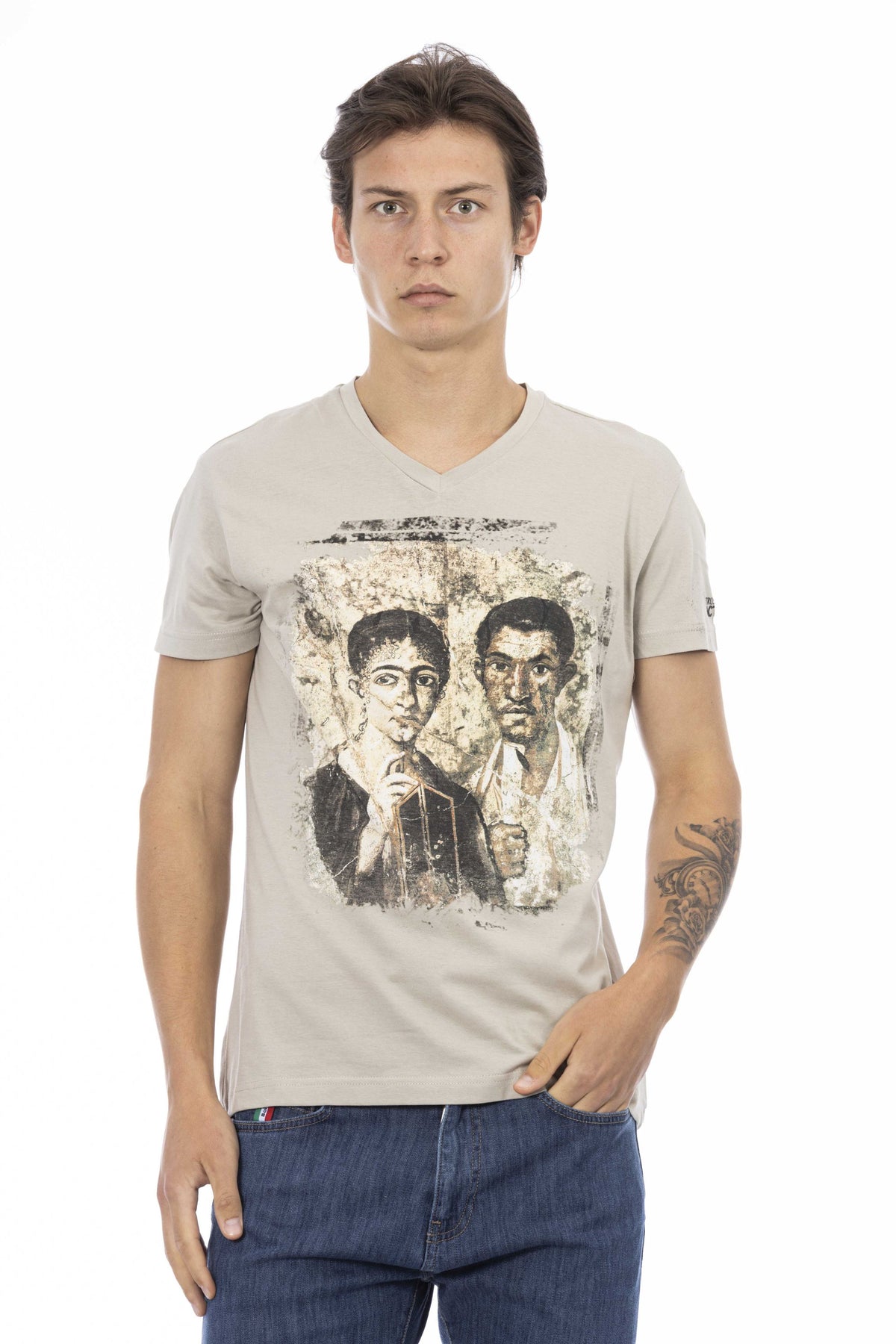 Trussardi Action T-Shirt Beige