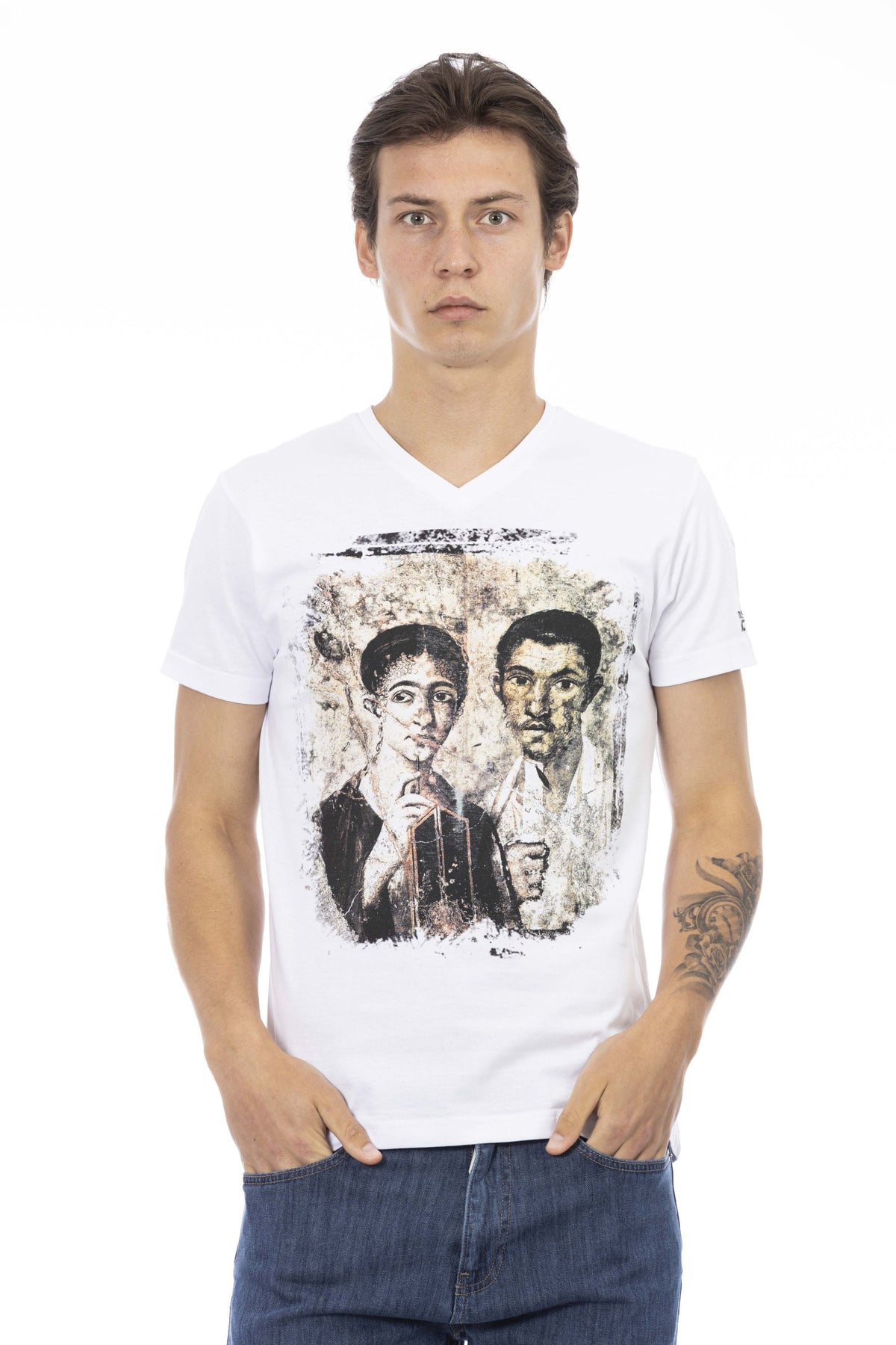 Trussardi Action T-Shirt Bianco