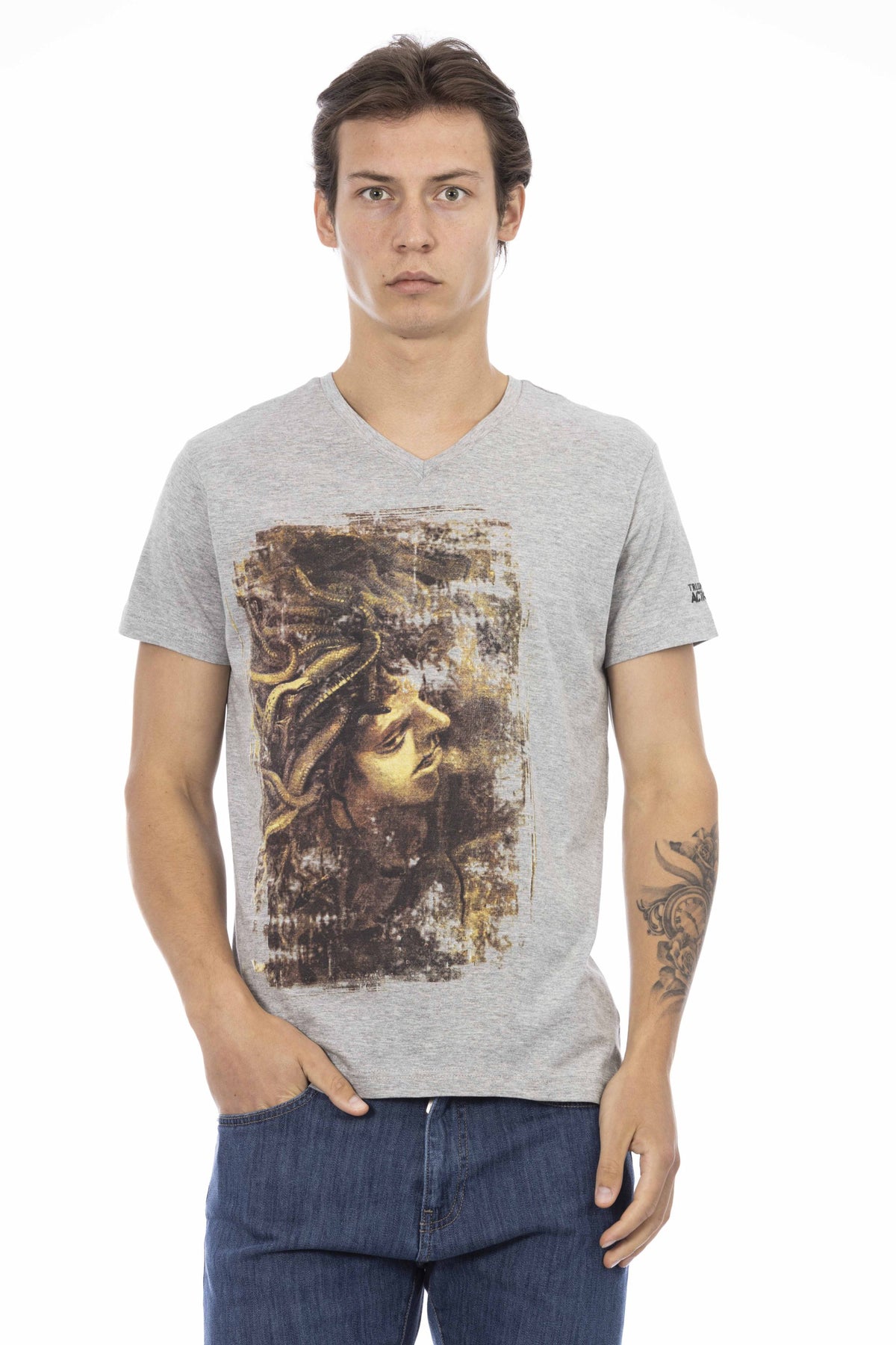 Trussardi Action T-Shirt Grigio