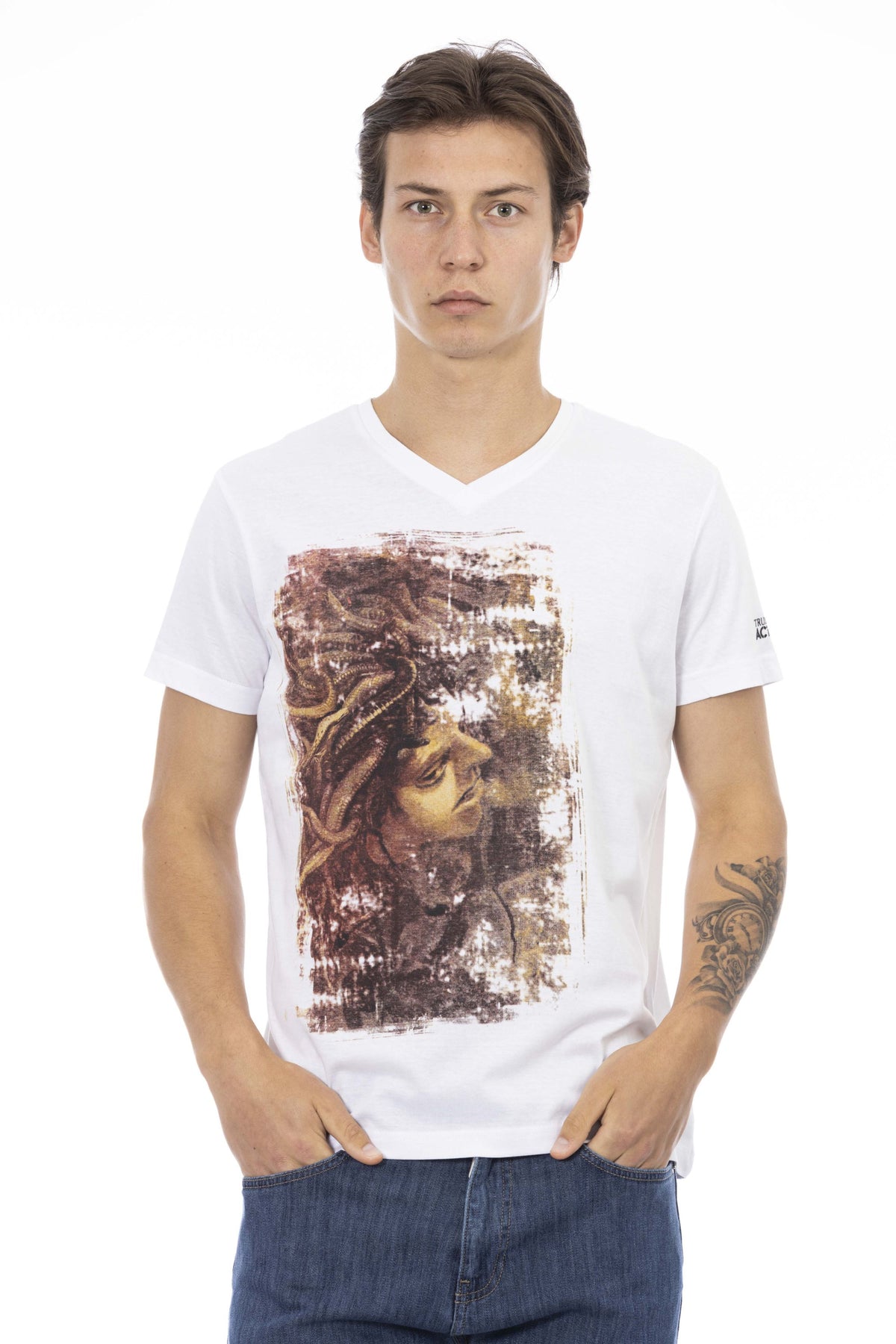 Trussardi Action T-Shirt Bianco