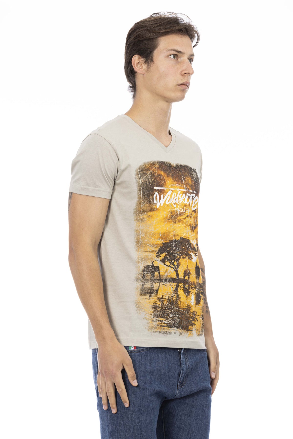 Trussardi Action T-Shirt Beige