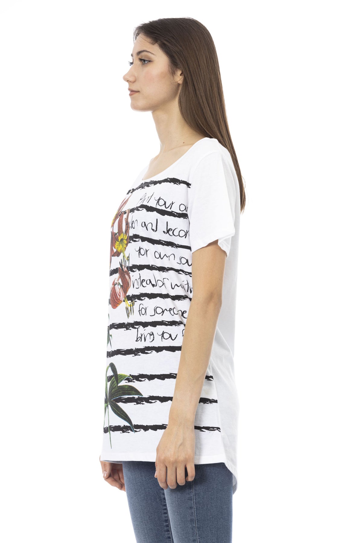 Trussardi Action T-Shirt Bianco