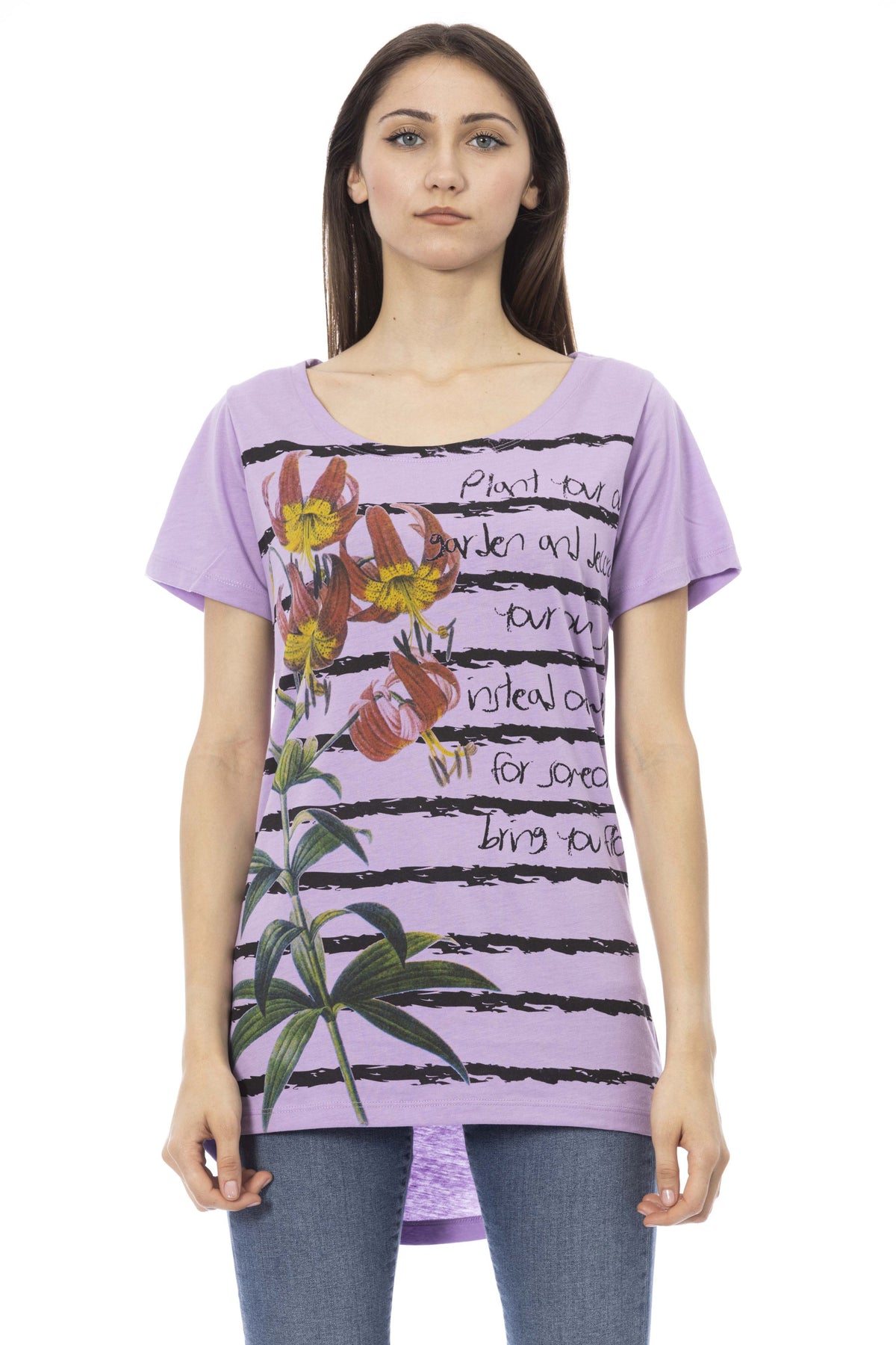 Trussardi Action T-Shirt Viola