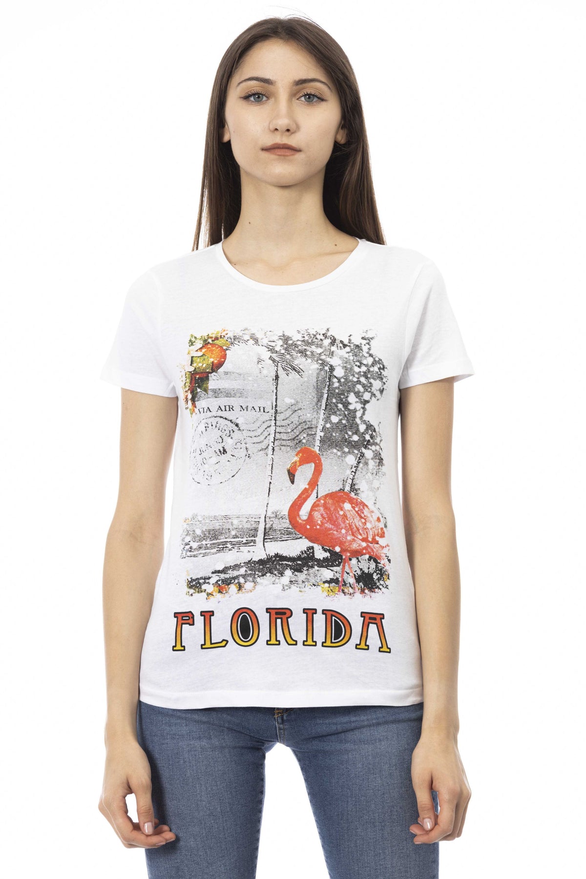 Trussardi Action T-Shirt Bianco