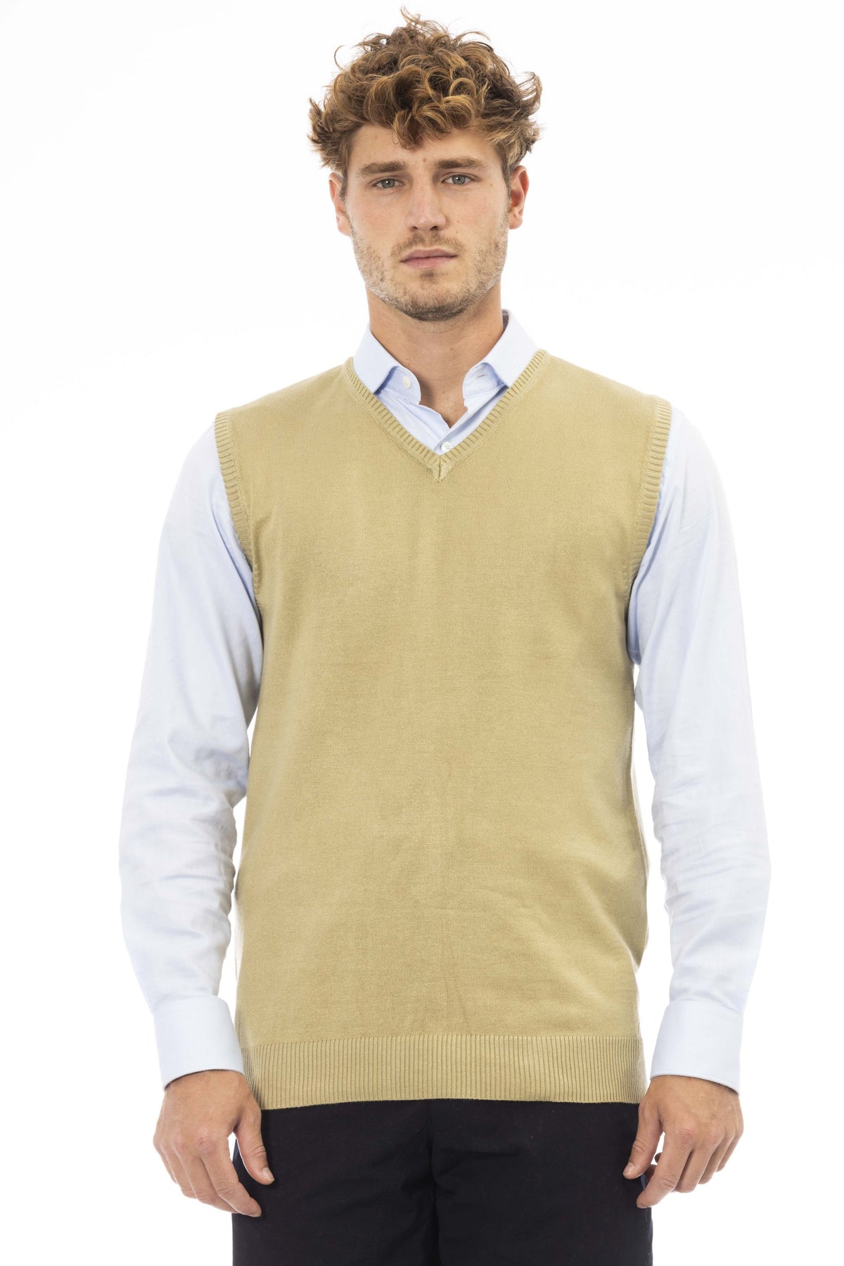 Alpha Studio Gilet Beige