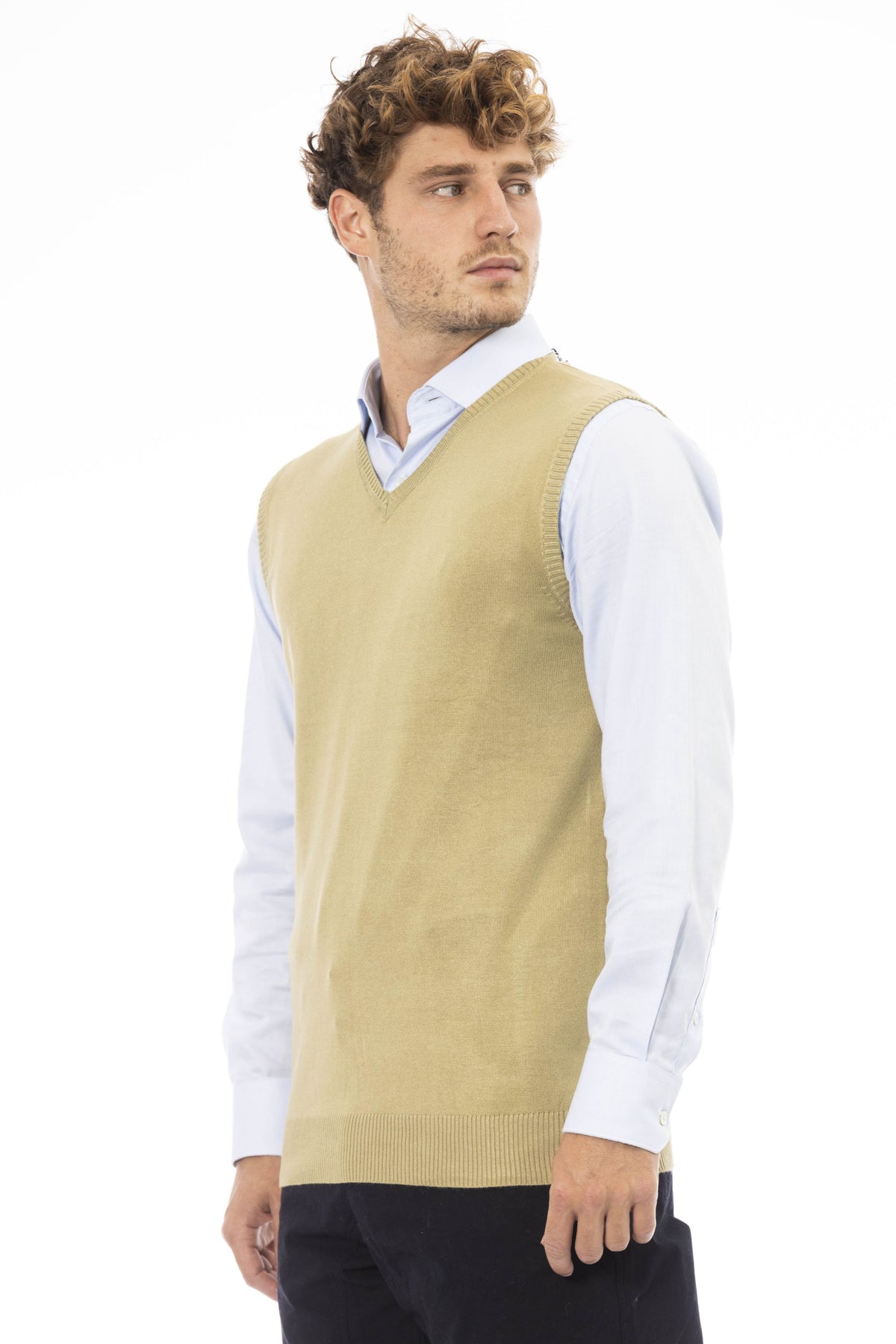 Alpha Studio Gilet Beige