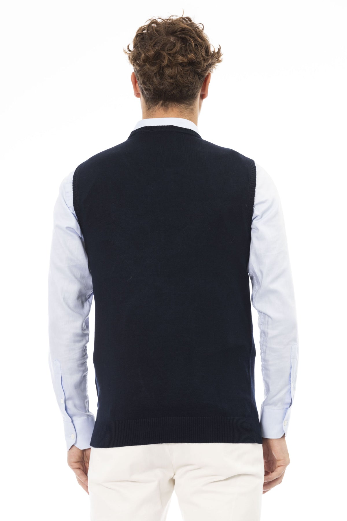 Alpha Studio Gilet Blu