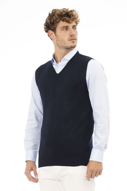 Alpha Studio Gilet Blu