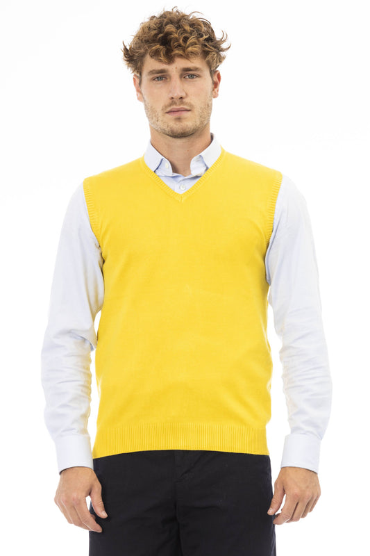 Alpha Studio Gilet Giallo