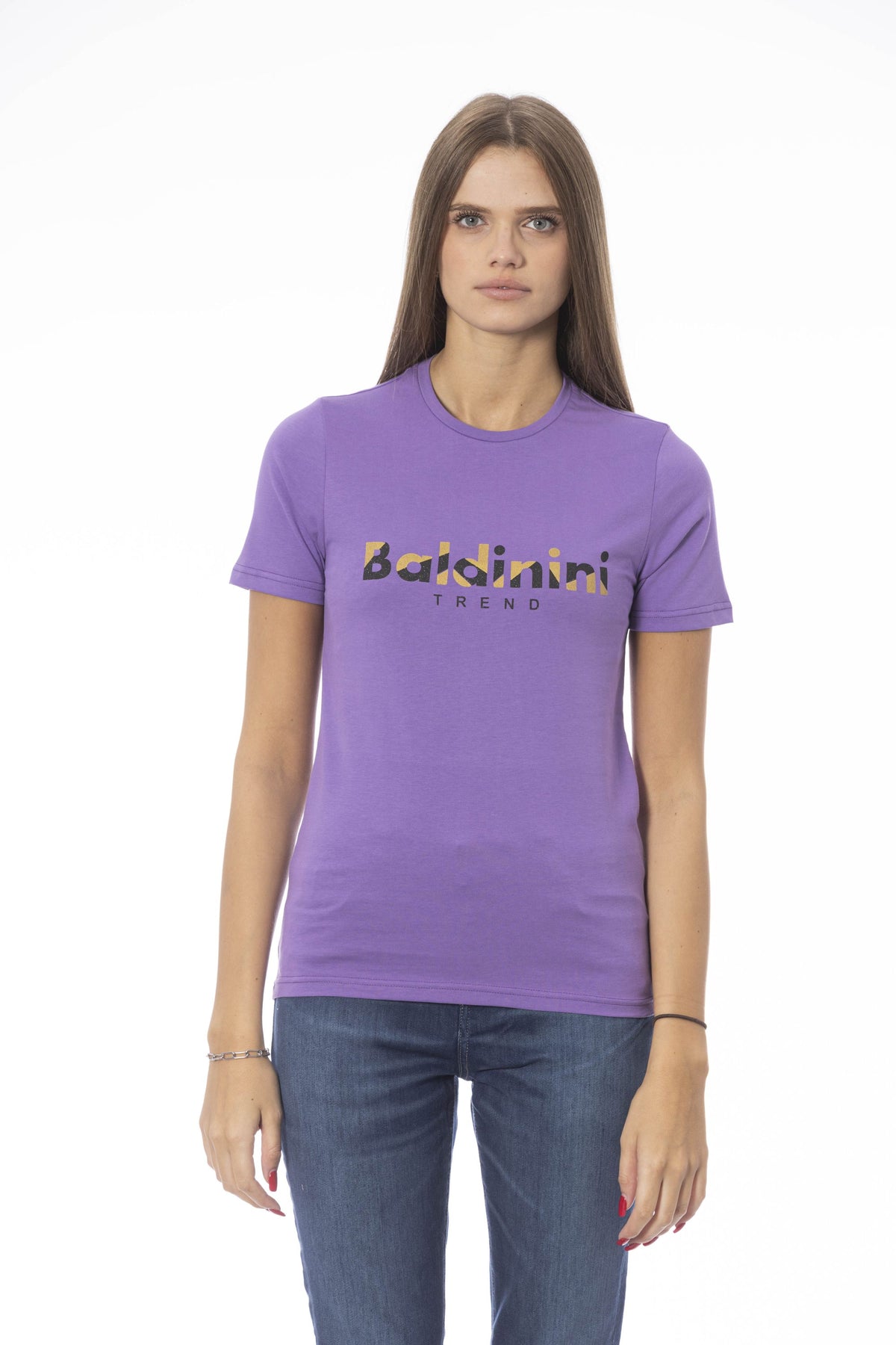 Baldinini Trend T-Shirt Viola
