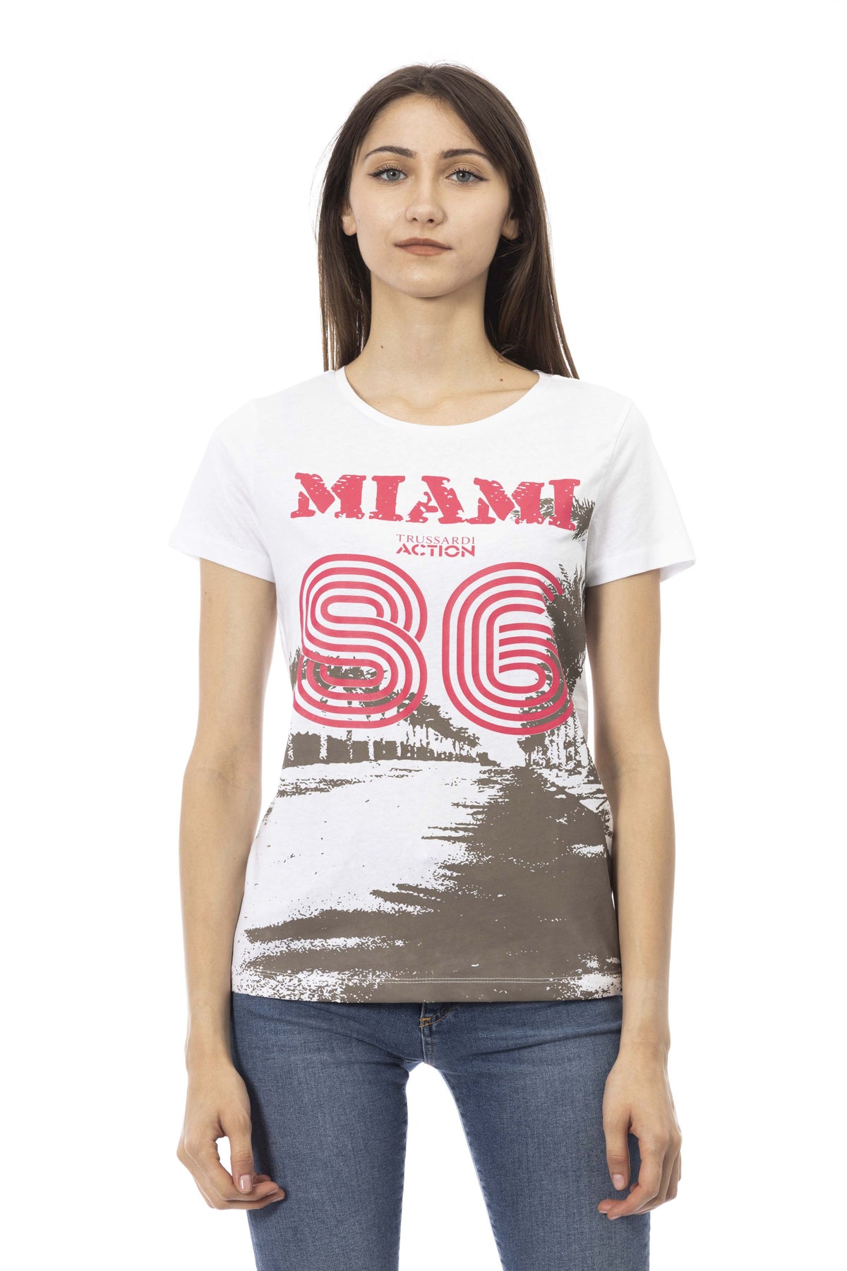Trussardi Action T-Shirt Bianco
