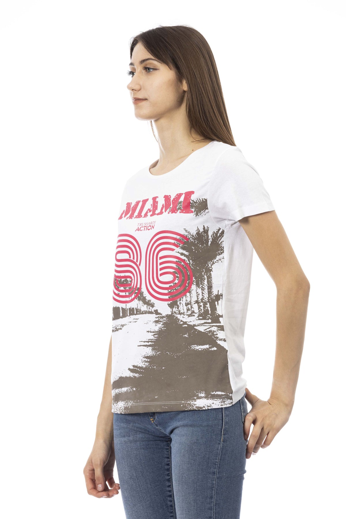 Trussardi Action T-Shirt Bianco