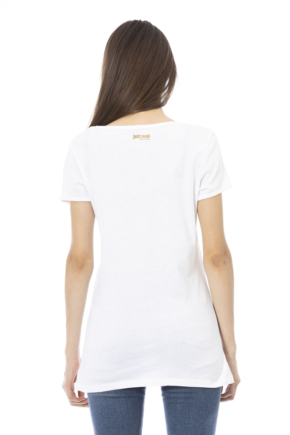 Just Cavalli Beachwear T-Shirt Bianco