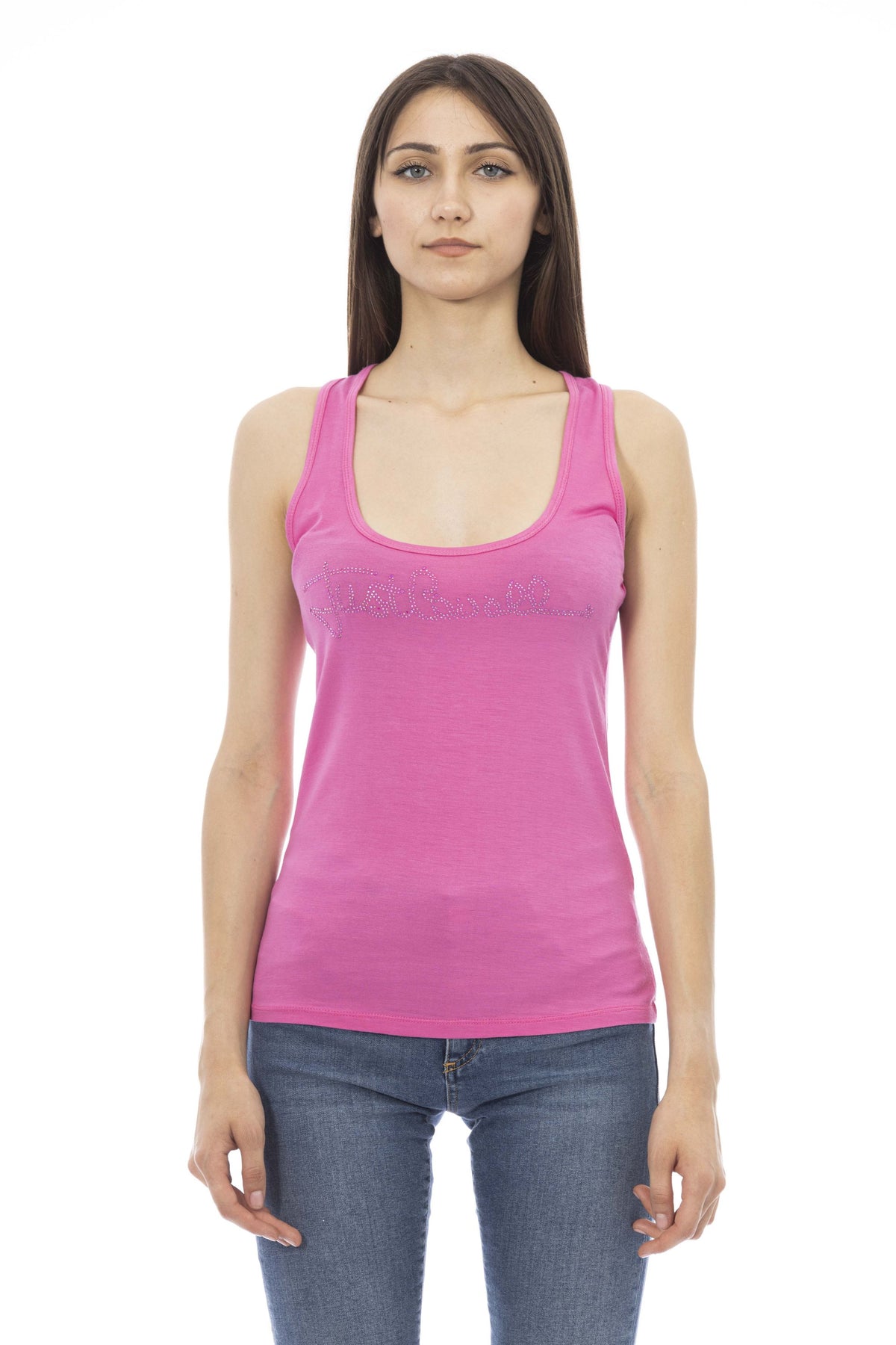 Just Cavalli Beachwear tank-tops Rosa