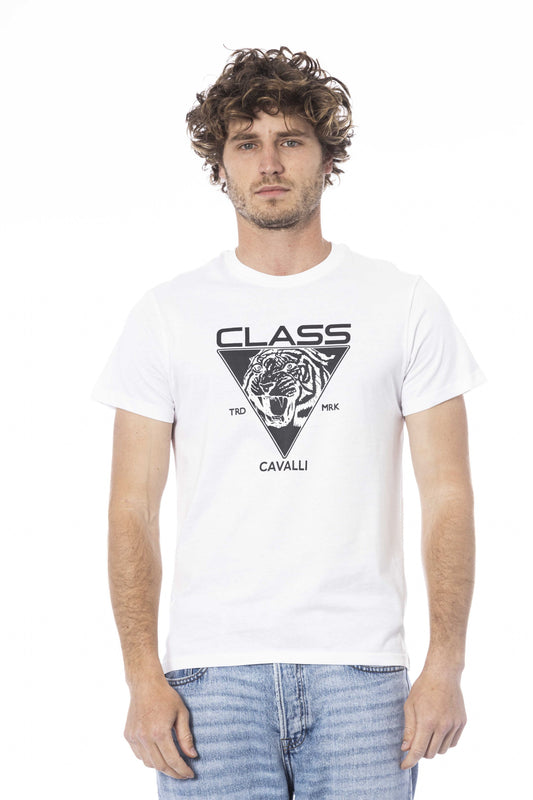 Cavalli Class T-Shirt Bianco