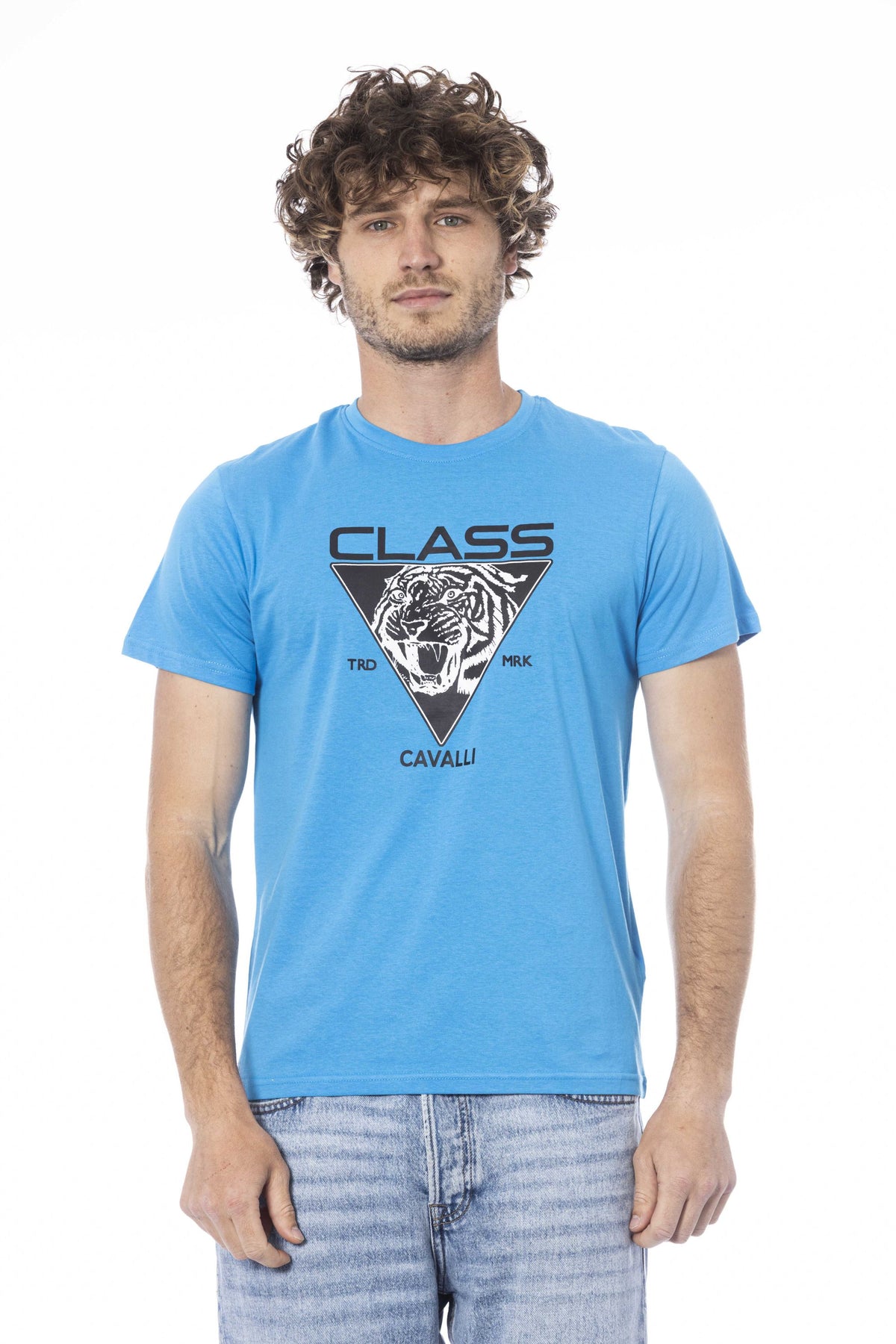 Cavalli Class T-Shirt light-blue