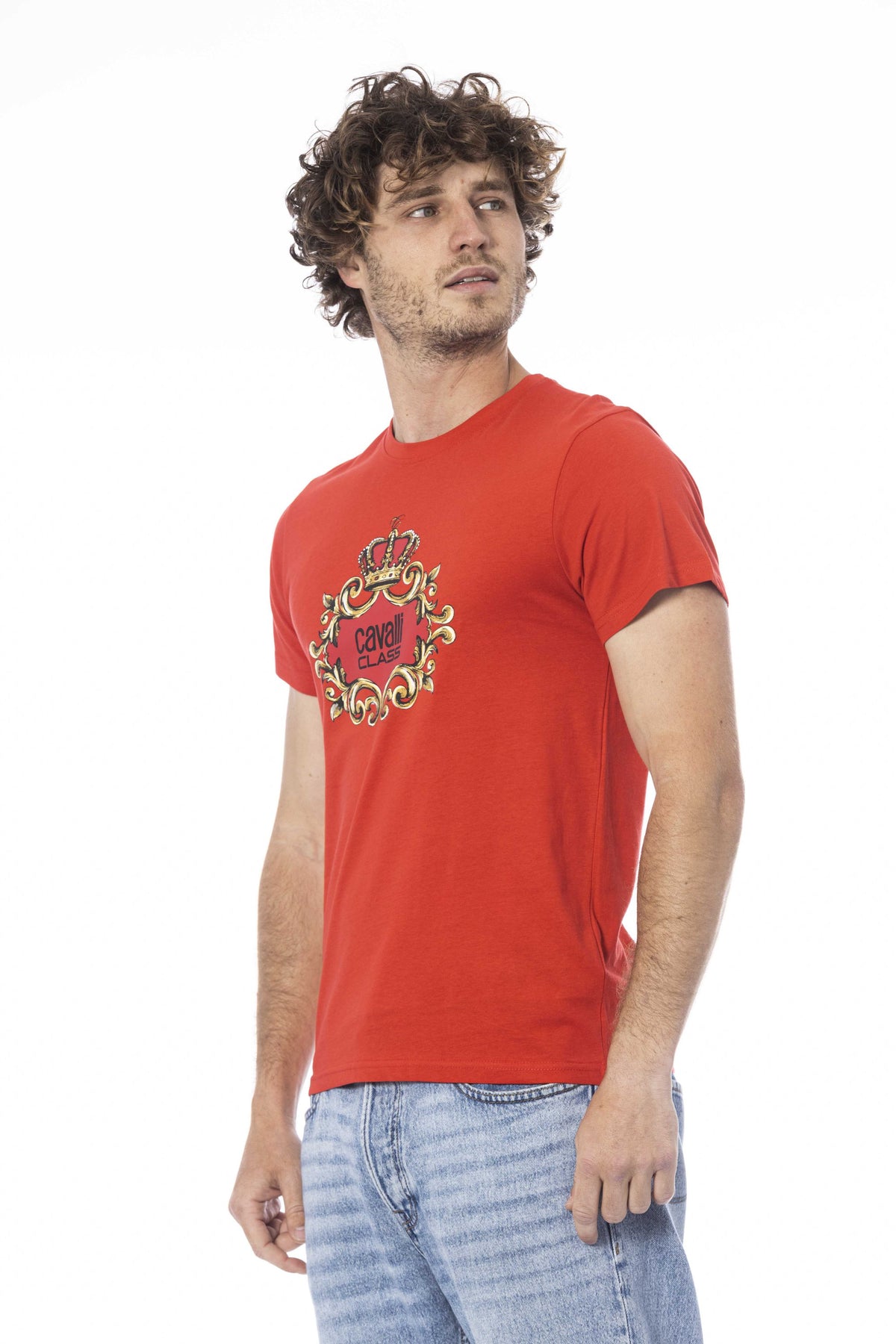 Cavalli Class T-Shirt Rosso