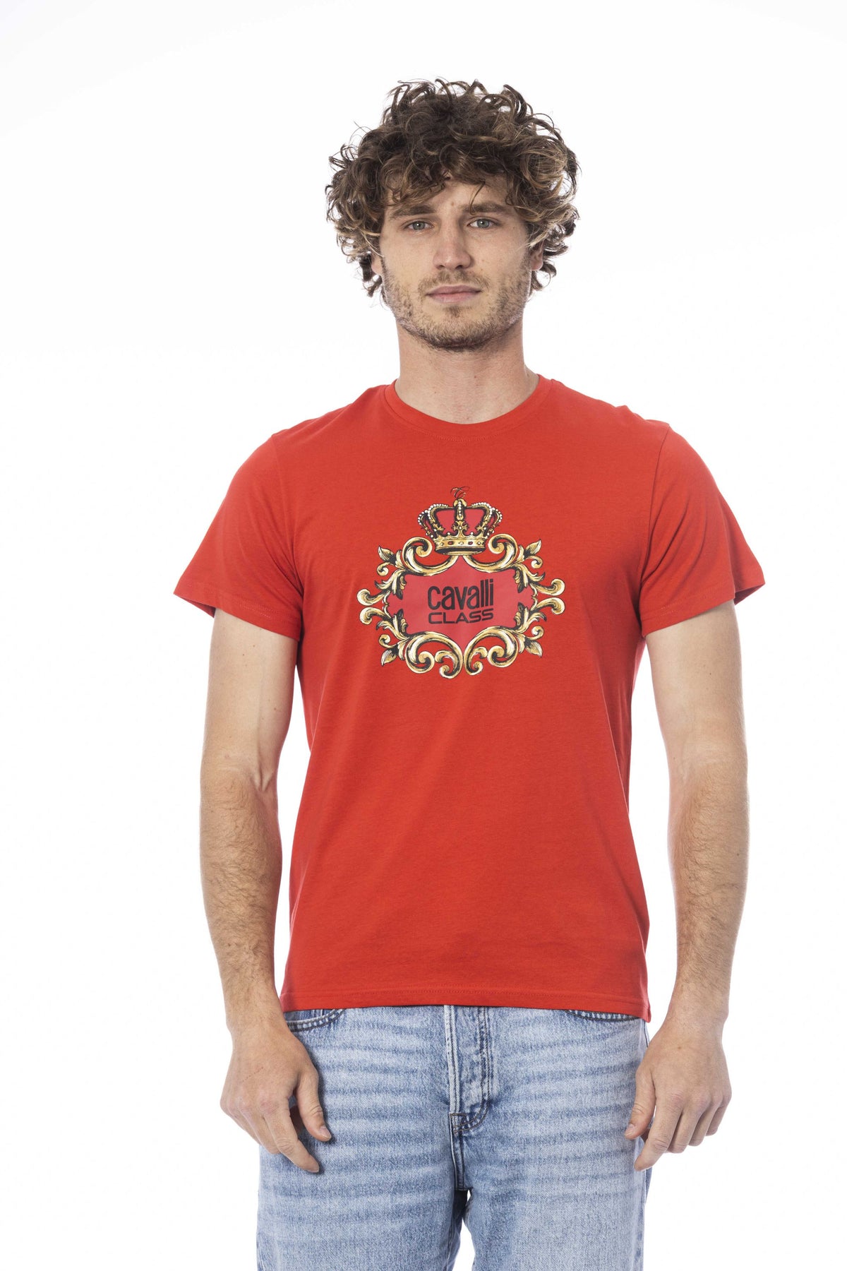 Cavalli Class T-Shirt Rosso