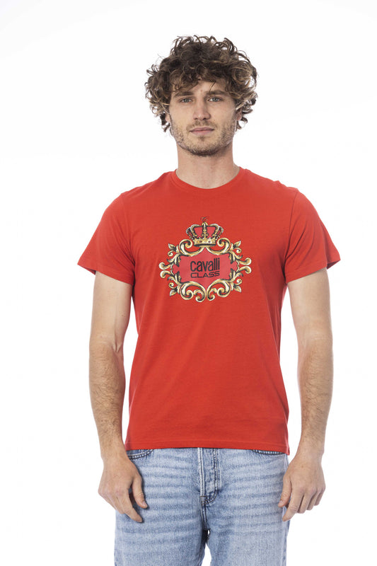 Cavalli Class T-Shirt Rosso