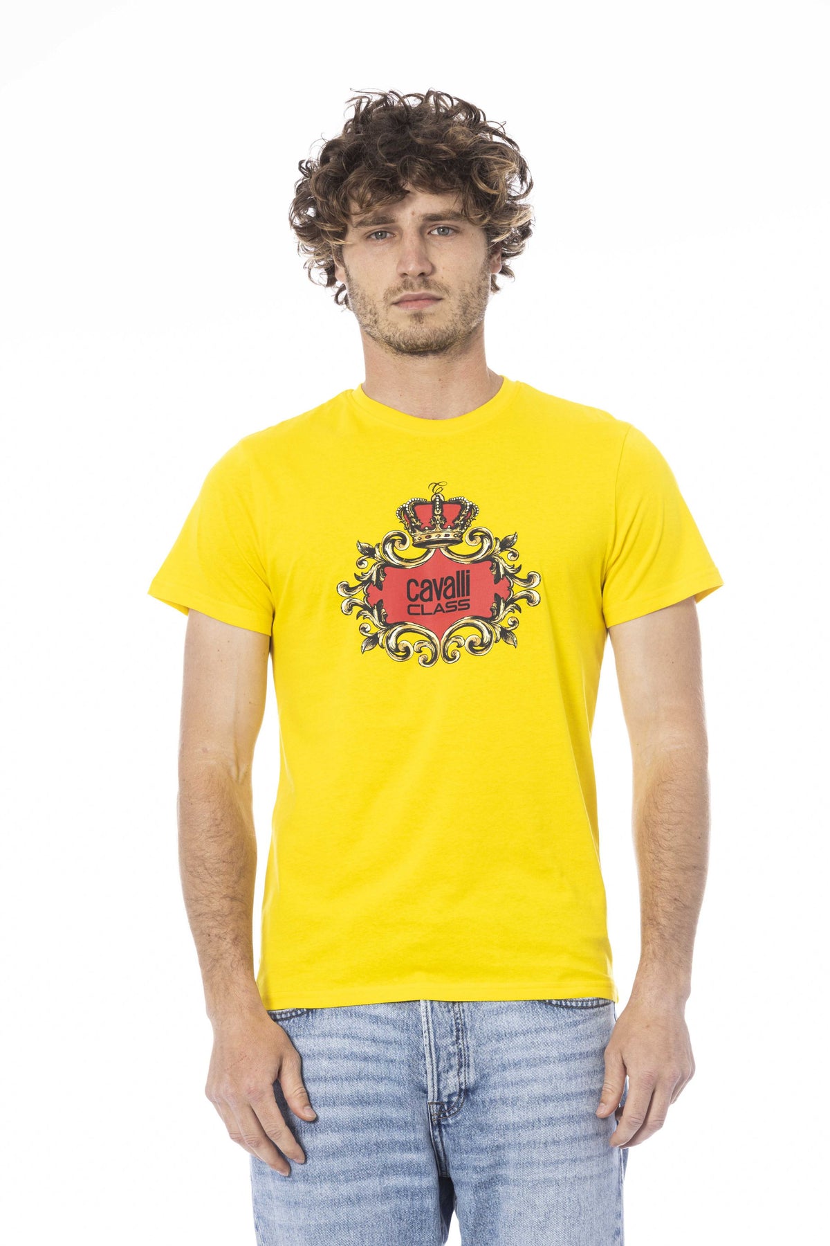 Cavalli Class T-Shirt Giallo