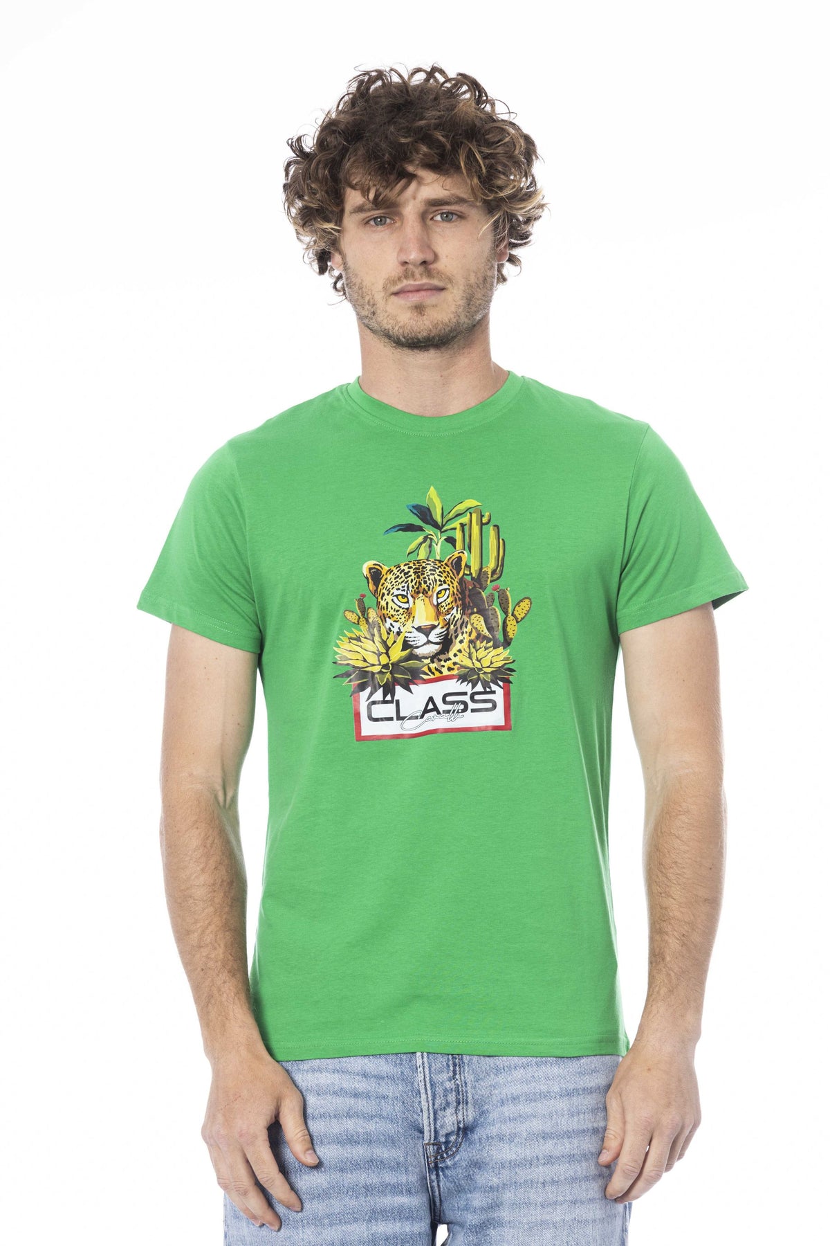 Cavalli Class T-Shirt Verde