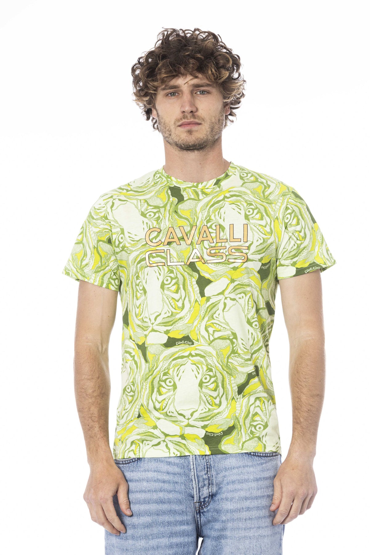 Cavalli Class T-Shirt Verde
