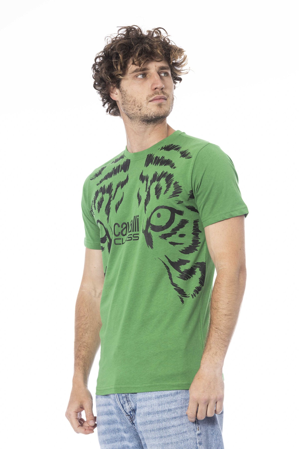 Cavalli Class T-Shirt Verde
