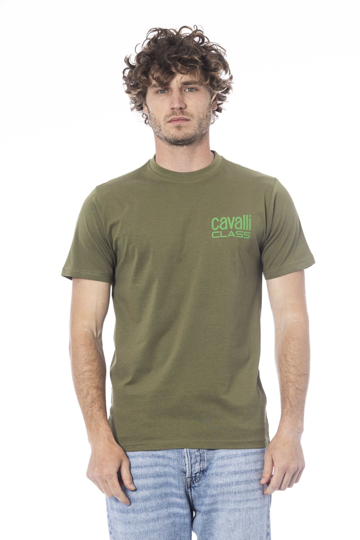 Cavalli Class T-Shirt Verde