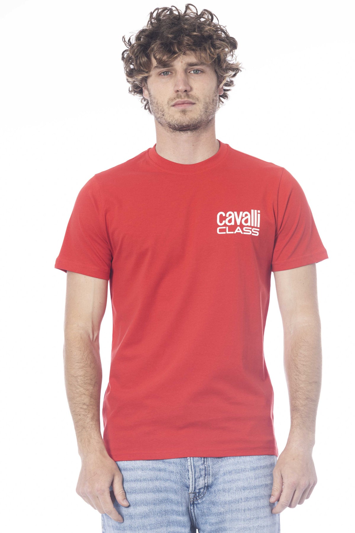 Cavalli Class T-Shirt Rosso