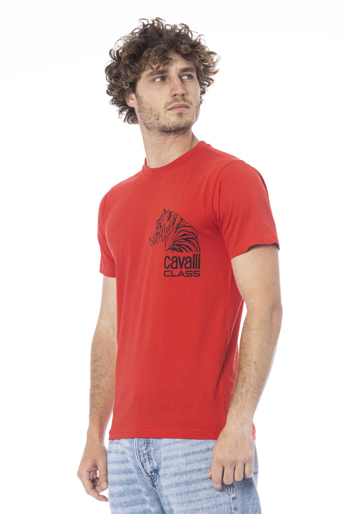 Cavalli Class T-Shirt Rosso