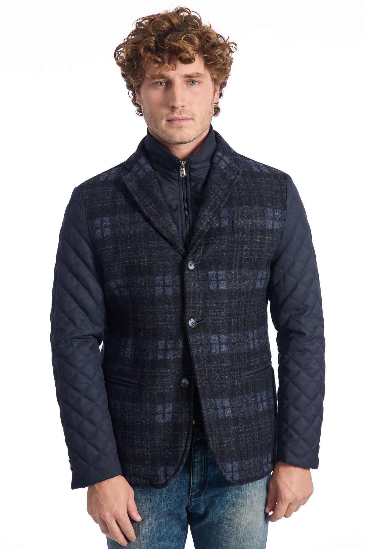 Roberto Pepe Luxury Giubbotti Blu