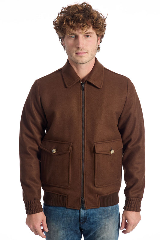 Roberto Pepe Luxury Giubbotti Marrone