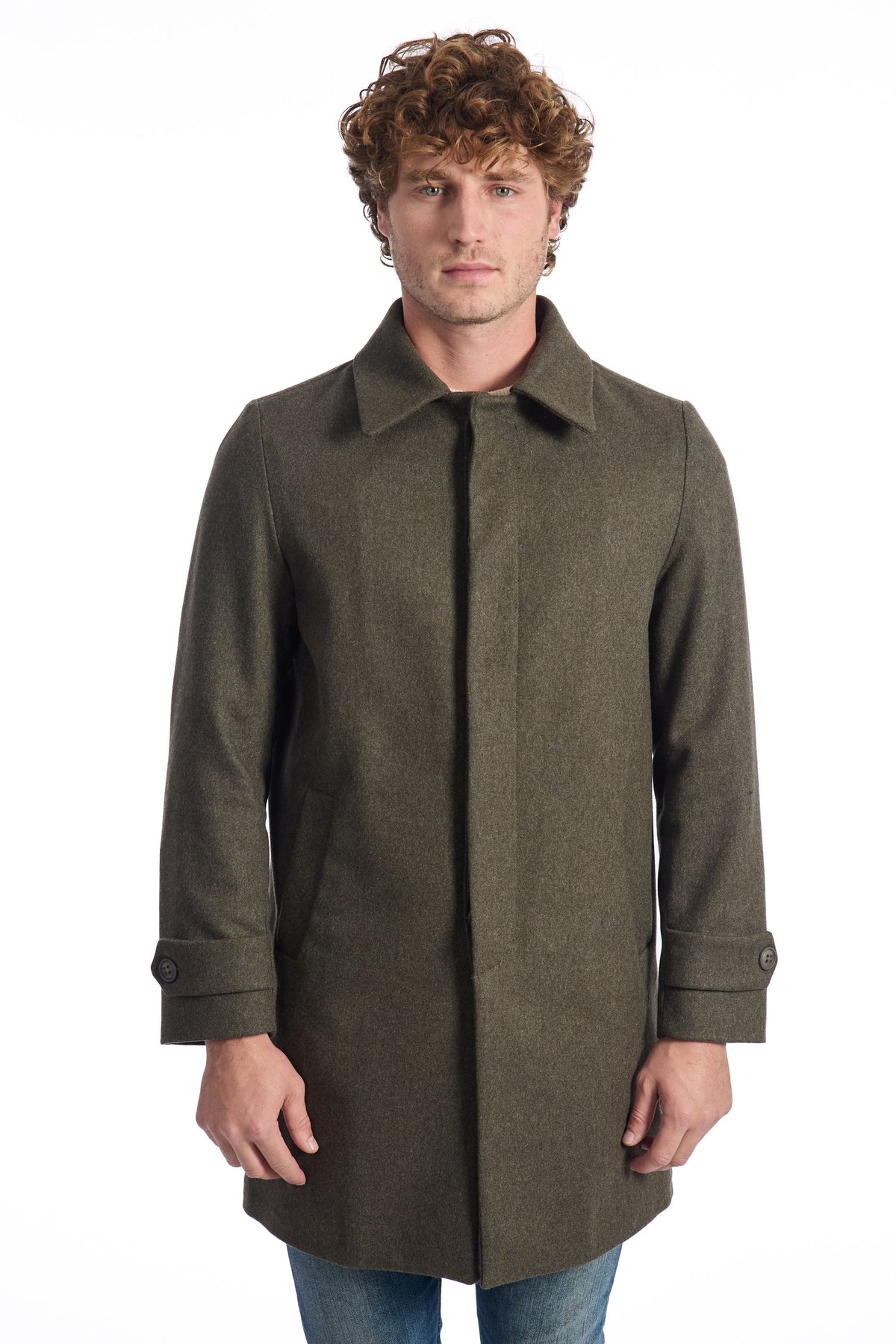 Roberto Pepe Luxury Cappotti Verde