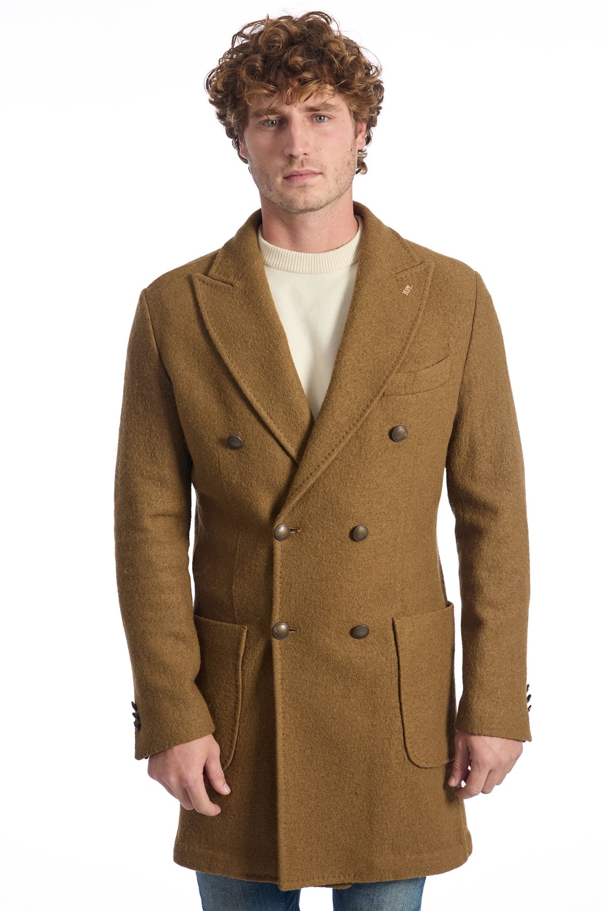 Roberto Pepe Luxury Cappotti Marrone