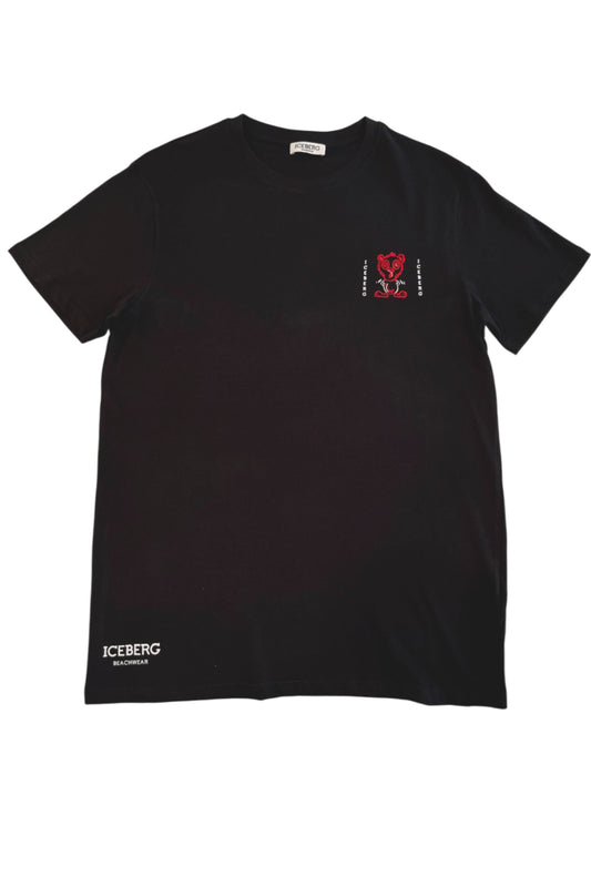 Iceberg Beachwear T-Shirt Nero