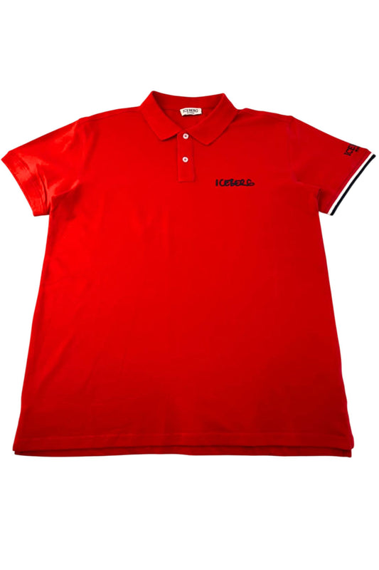 Iceberg Beachwear polo-shirts Rosso
