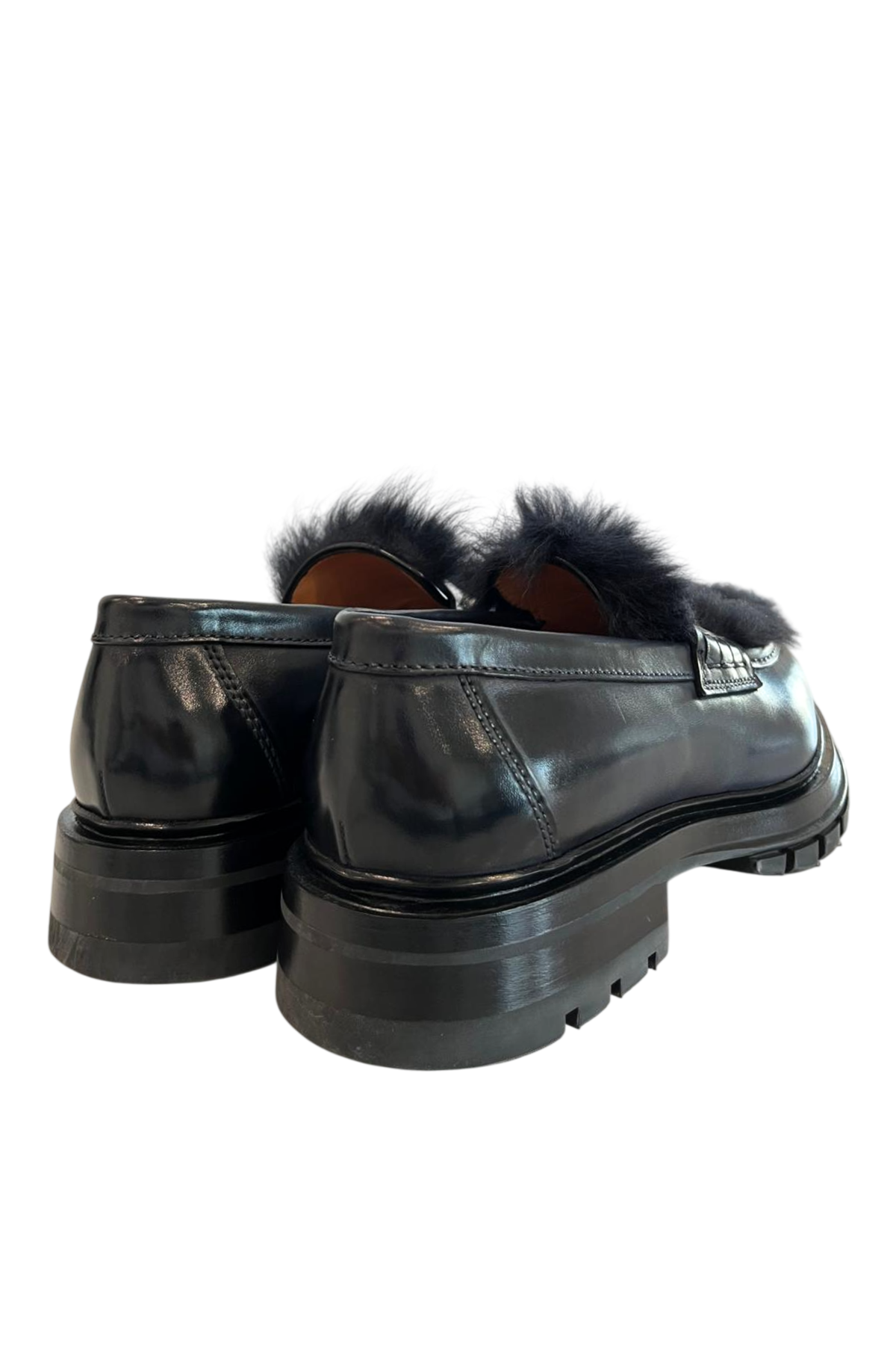 Santoni Mocassini Blu