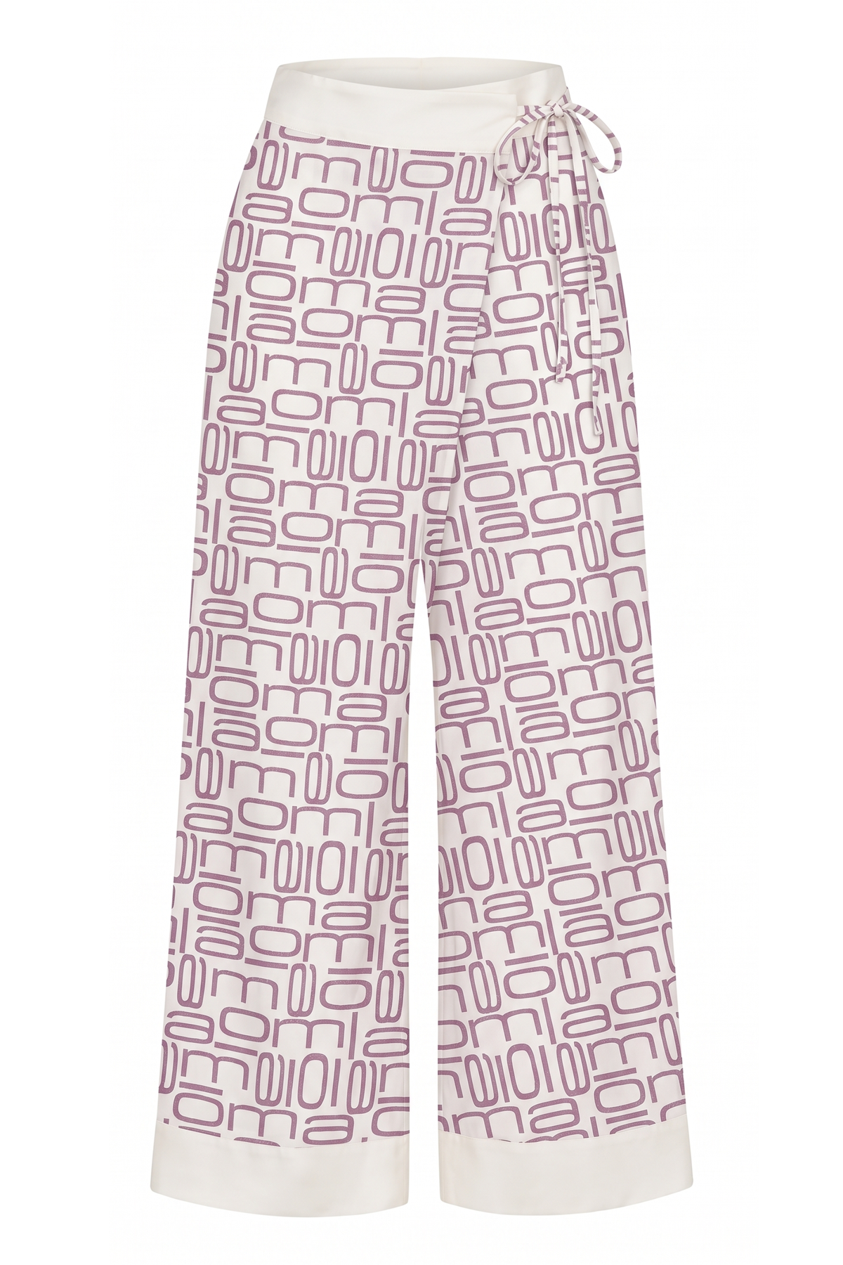 Malo Pantaloni purple