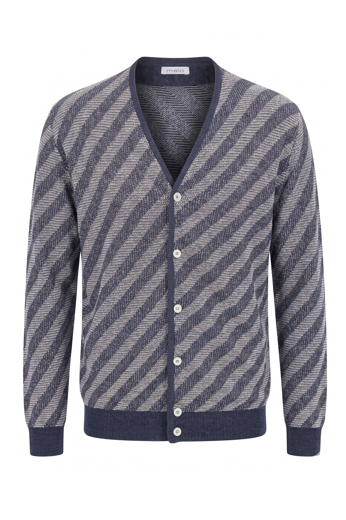 Malo Cardigan Blu