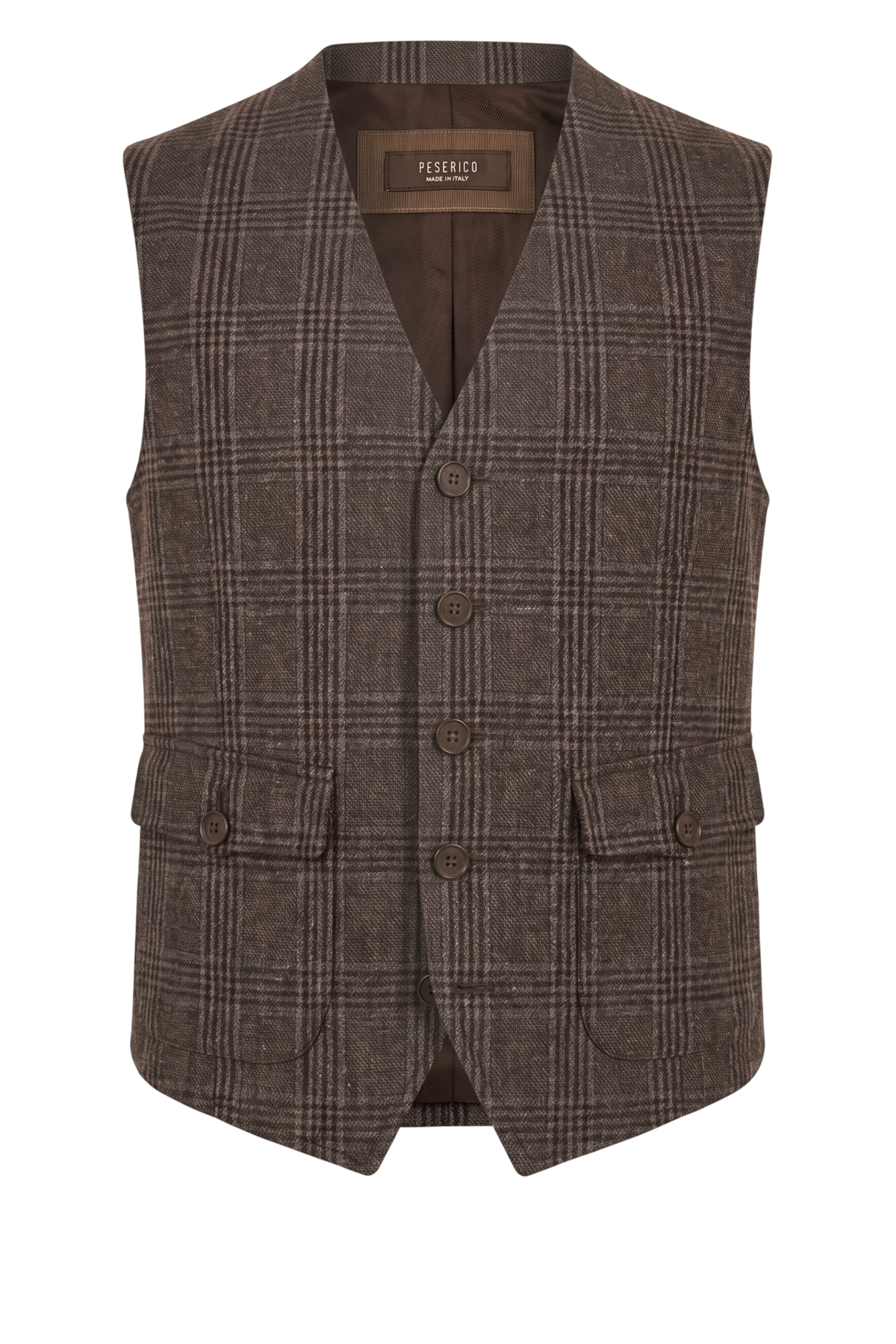 Peserico gilet Marrone