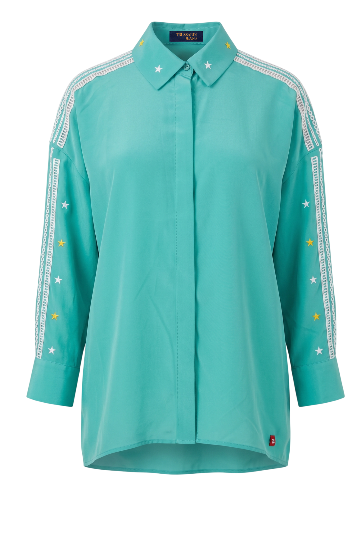 Trussardi Jeans Camicie Verde