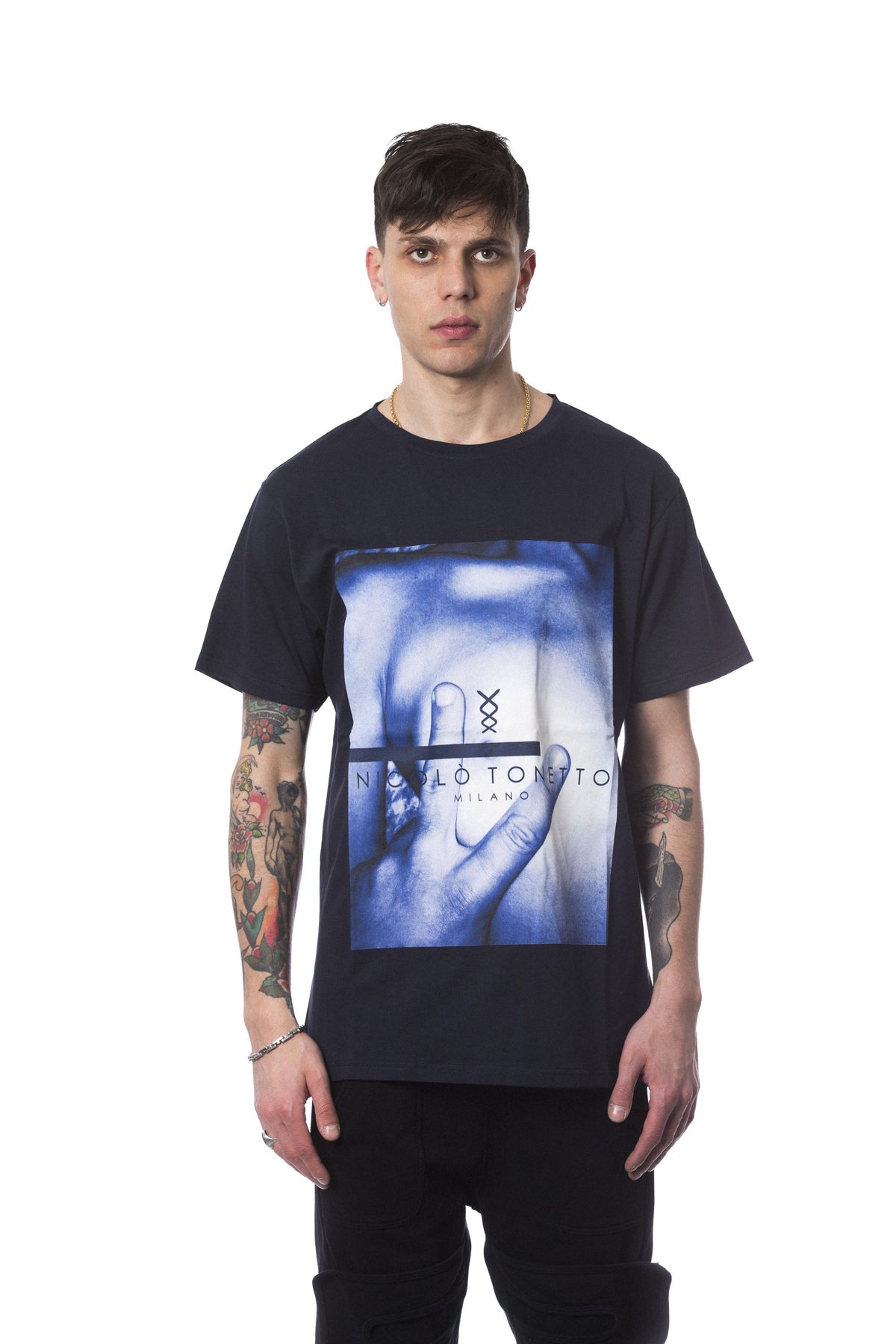 Nicolo Tonetto T-Shirt Blu